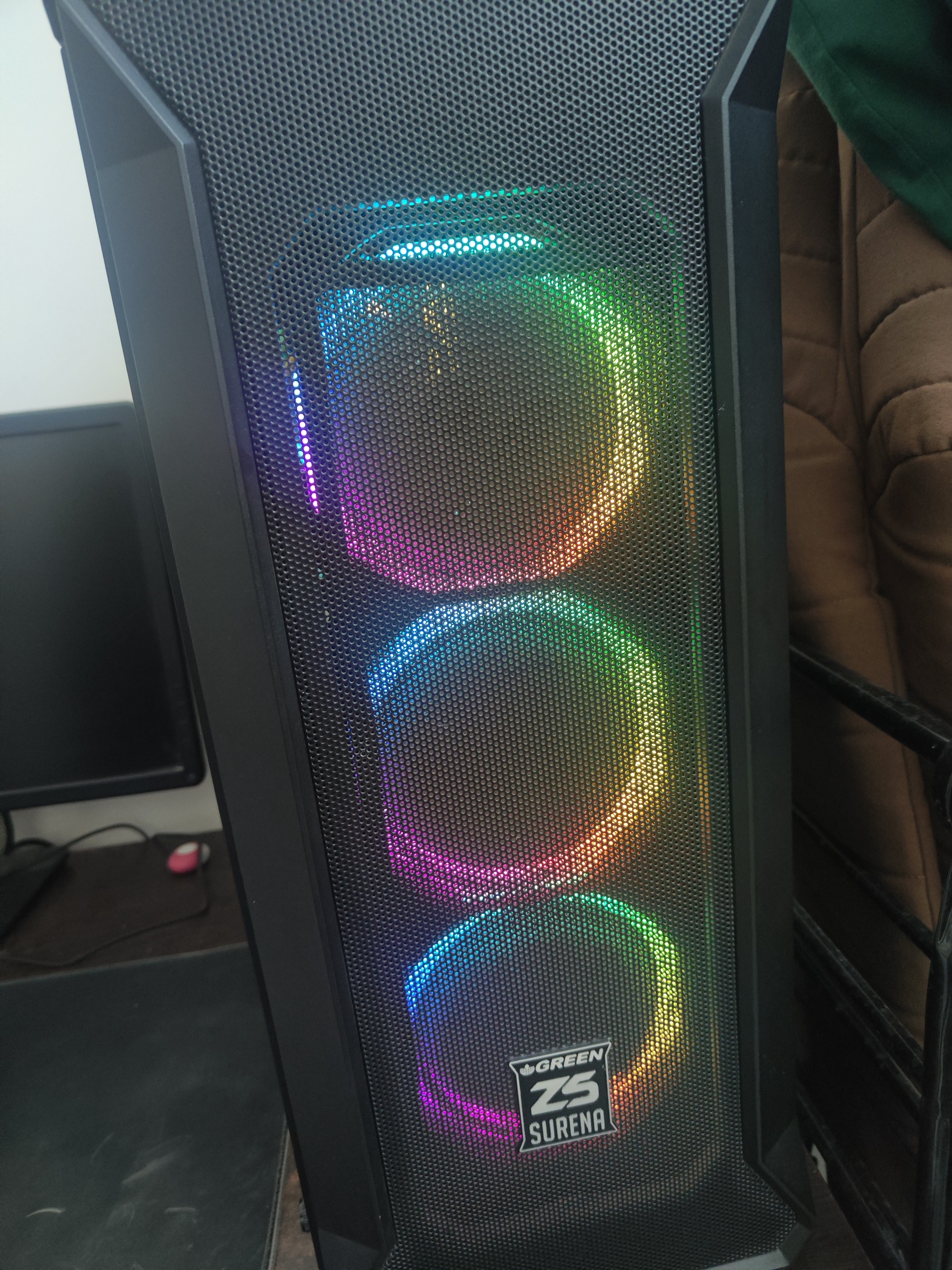 کیس گیمینگ/رندرینگ قوی RGB