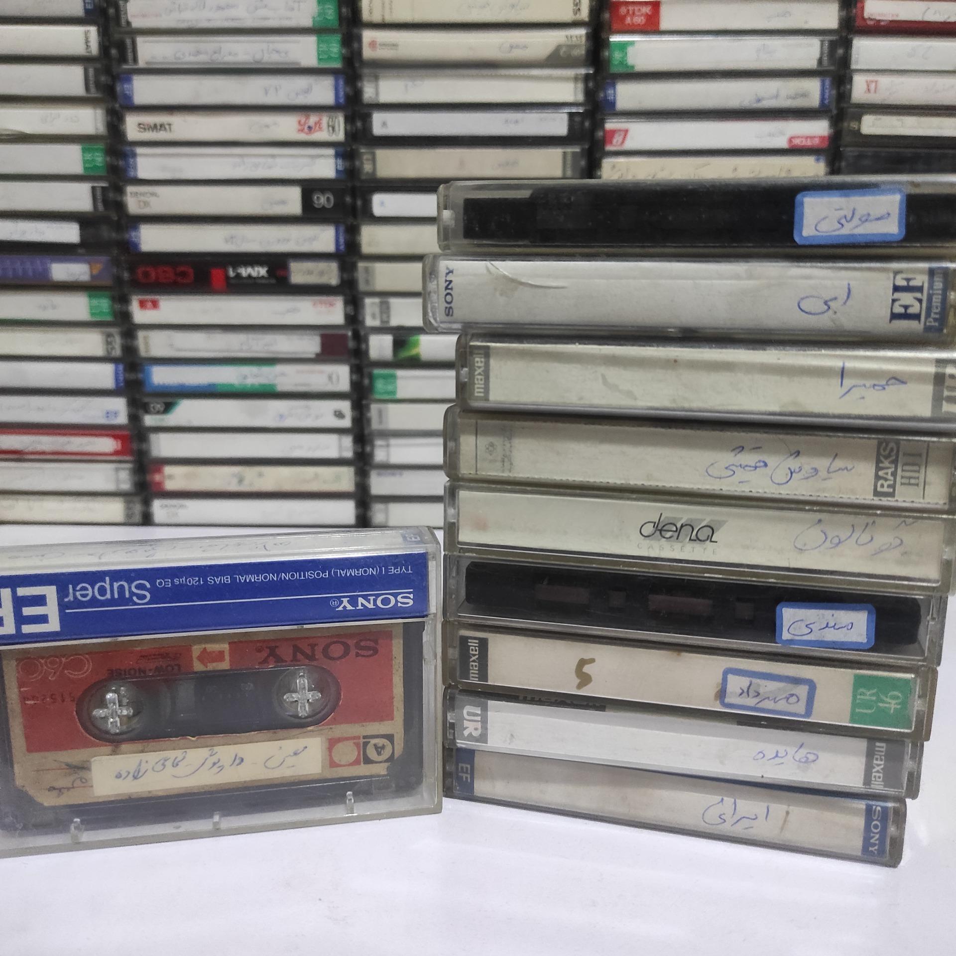 10 عدد کاست قدیمی _ ابی و داریوش و غیره