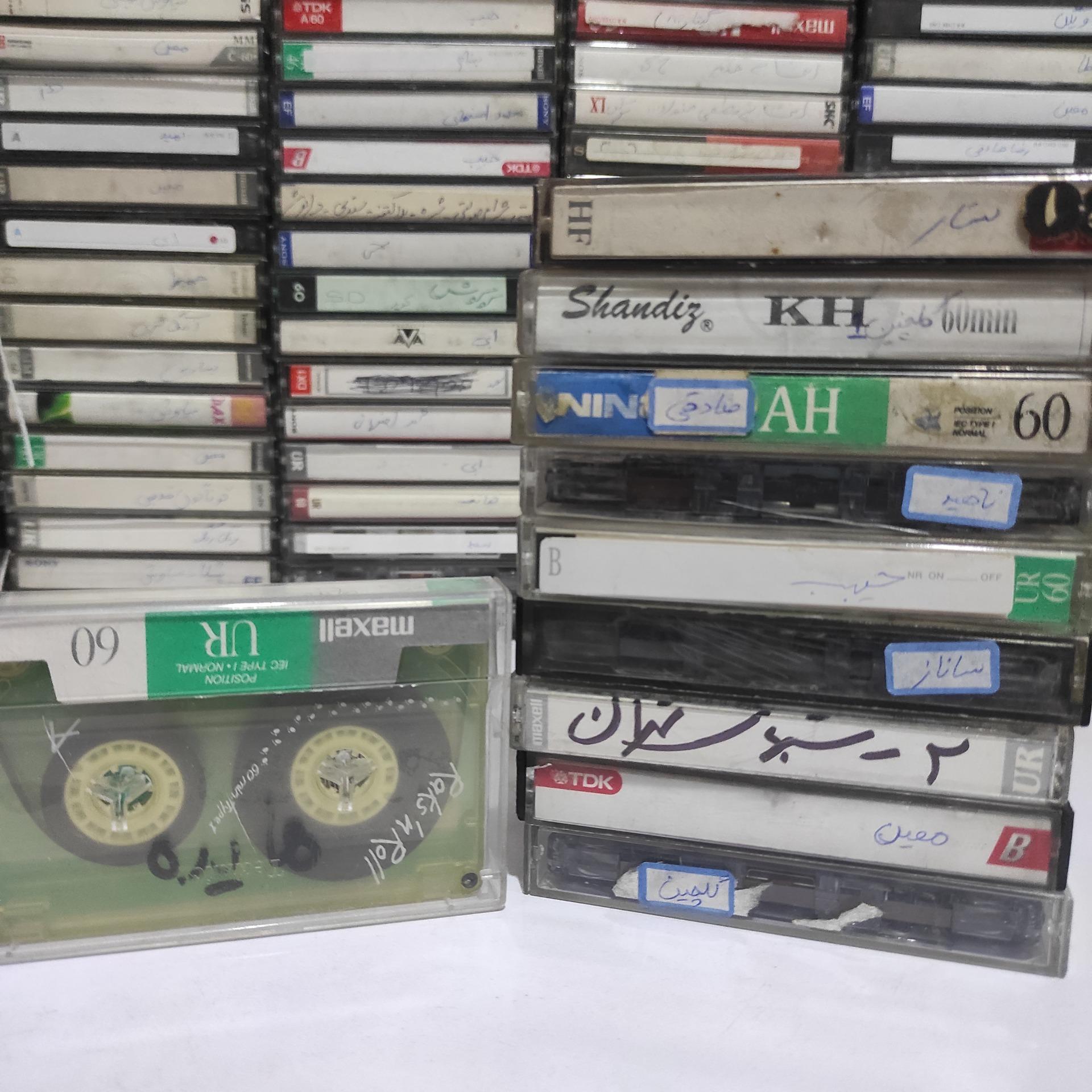 10 عدد کاست قدیمی _ هایده و حبیب و غیره