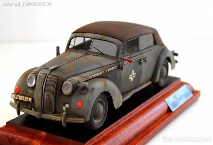  ماکت ماشین نظامی OPEL ADMIRAL CABRIOLET مقیاس1/32