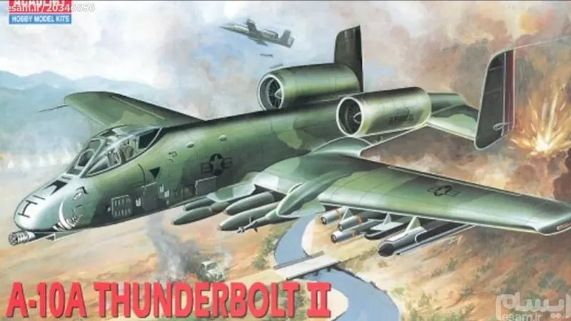  ماکت هواپیمای A-10A THUNDERBOLT II مقیاس 1/72