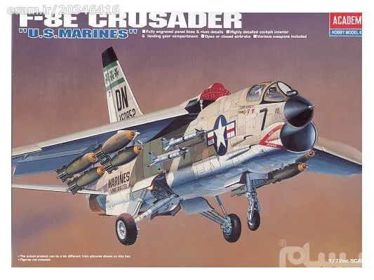 ماکت هواپیمای F-8E Crusader مقیاس   1/72
