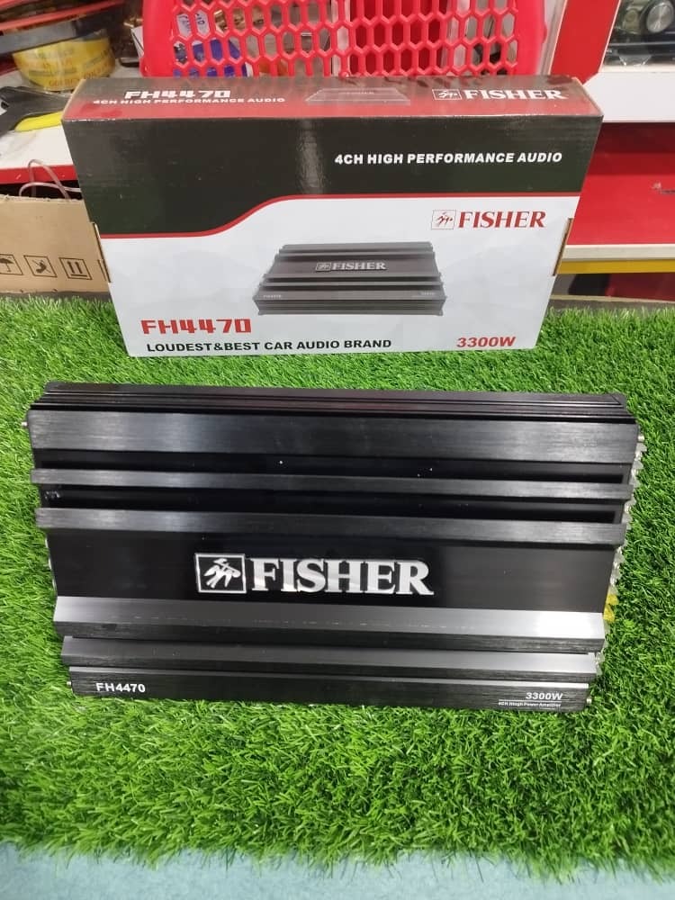 آمپلی فایر جهارکانال fisher 470