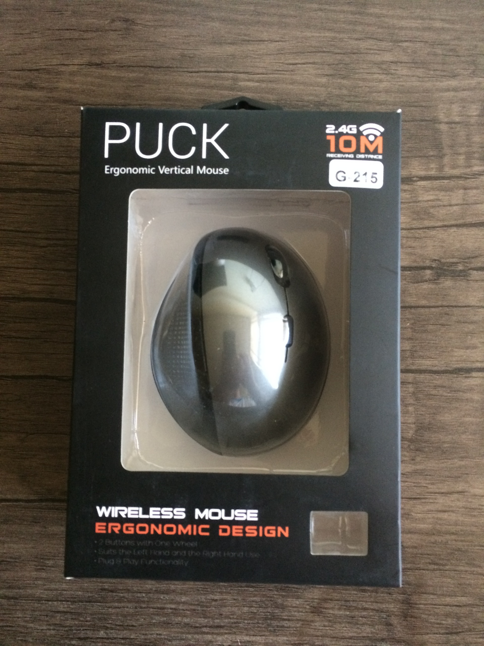 ماوس بیسیم ارگونومیک PUK G215 Vertical