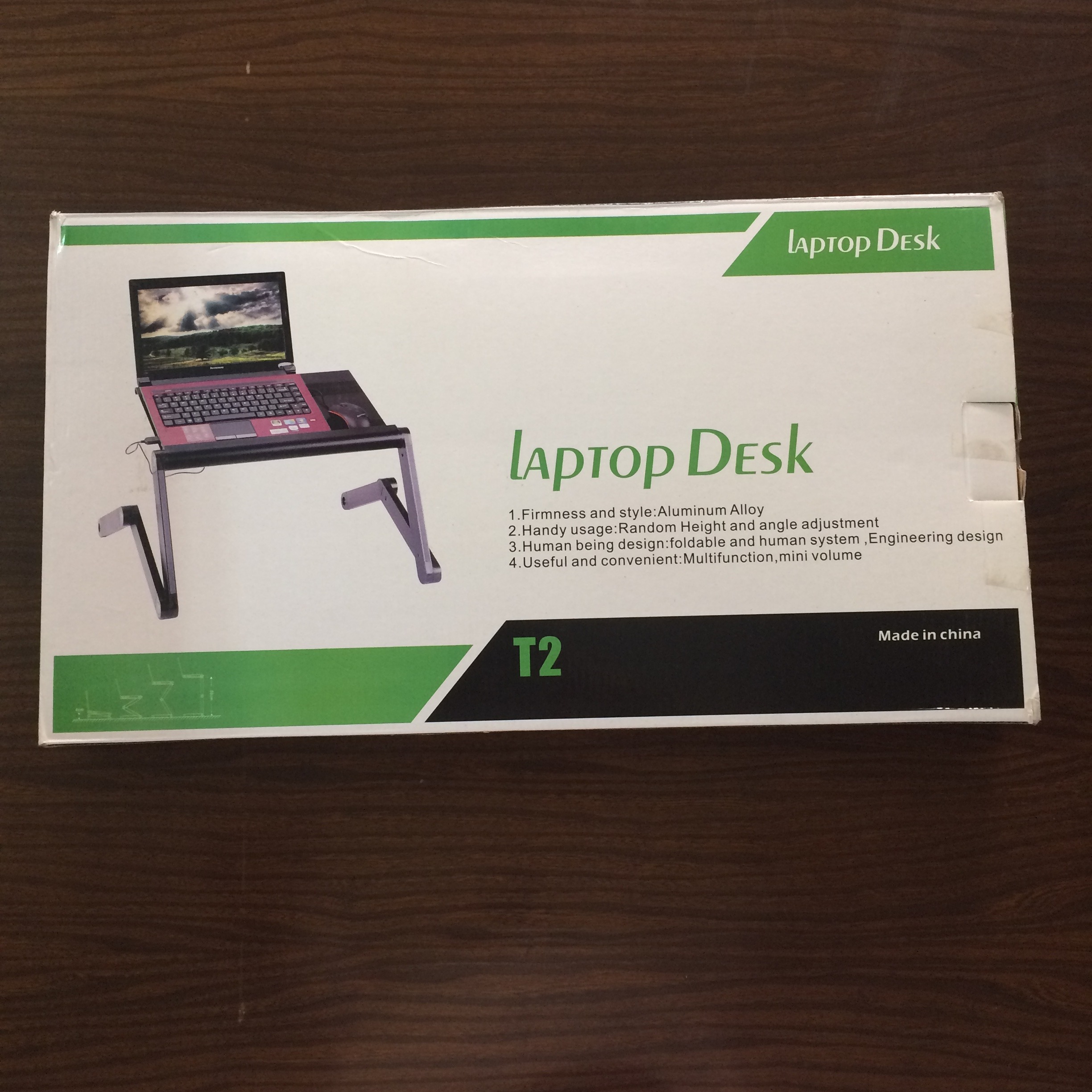 میز فن دار لپ تاپ تا شو مدل Laptop Desk T2