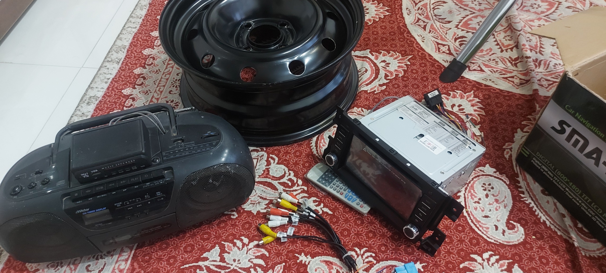 مانیتور و رینگ و ضبط اسپیکر