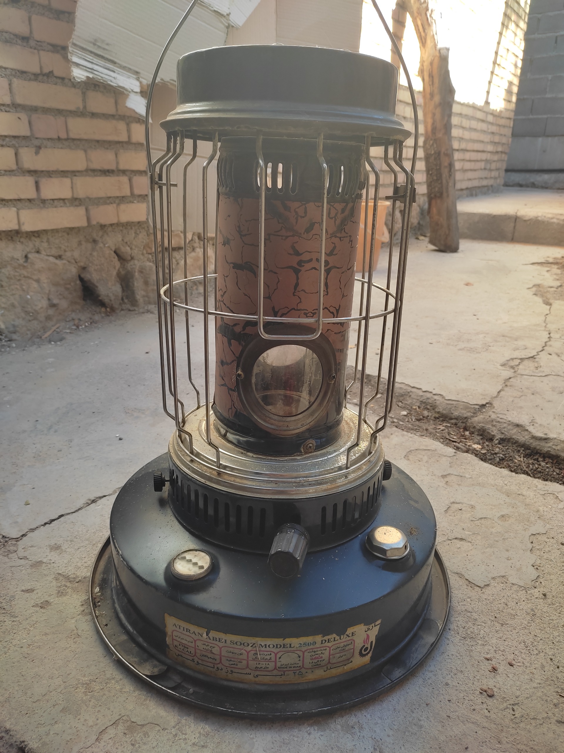 چراغ نفتی علاالدین آتیران مخزن 6 لیتری