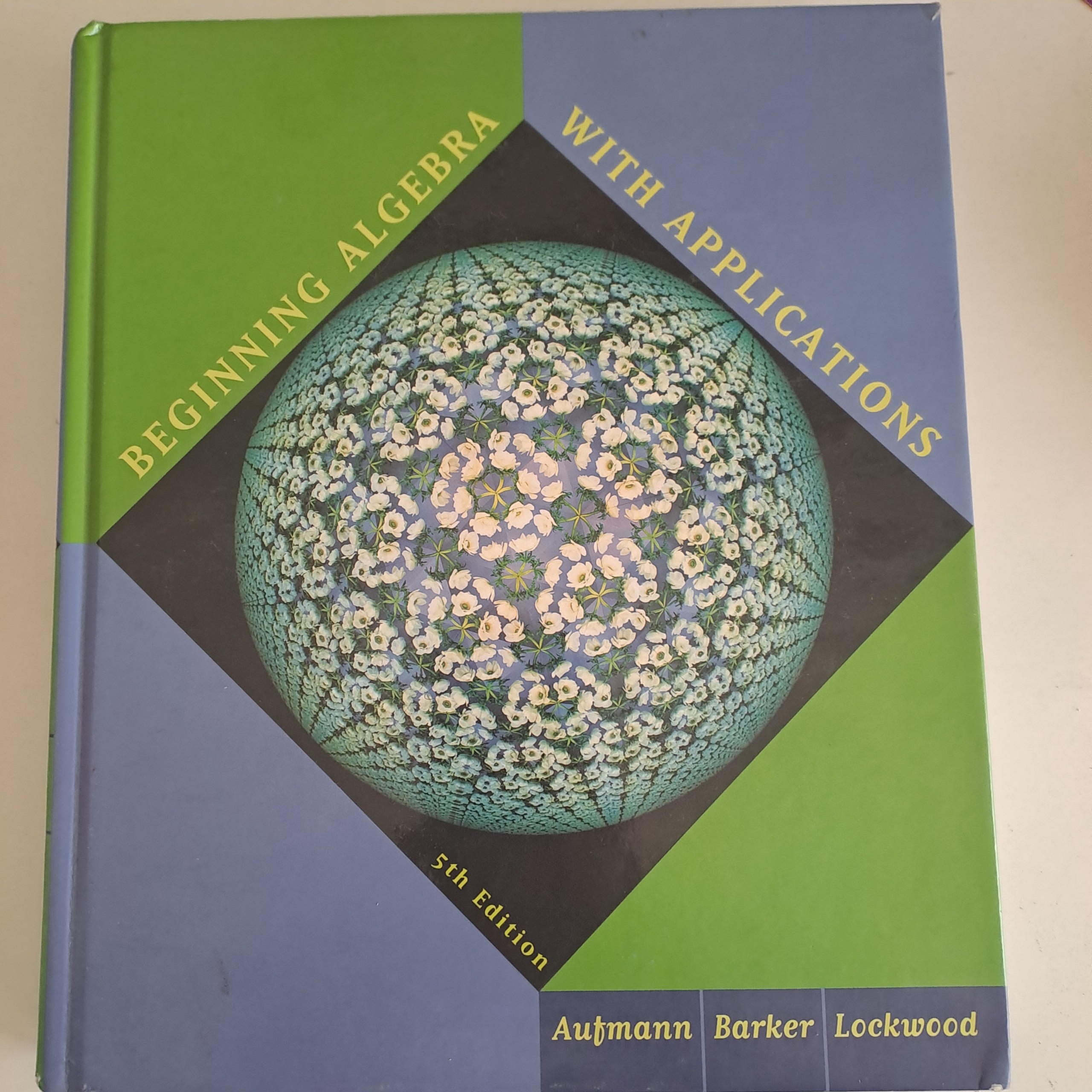 شروع ریاضی(beginning algebra with applications)