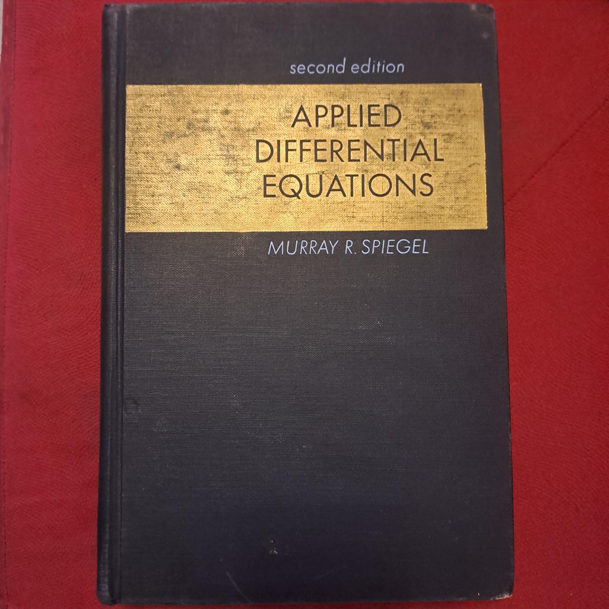 معادلات دیفرانسیل کاربردی( differential equation)