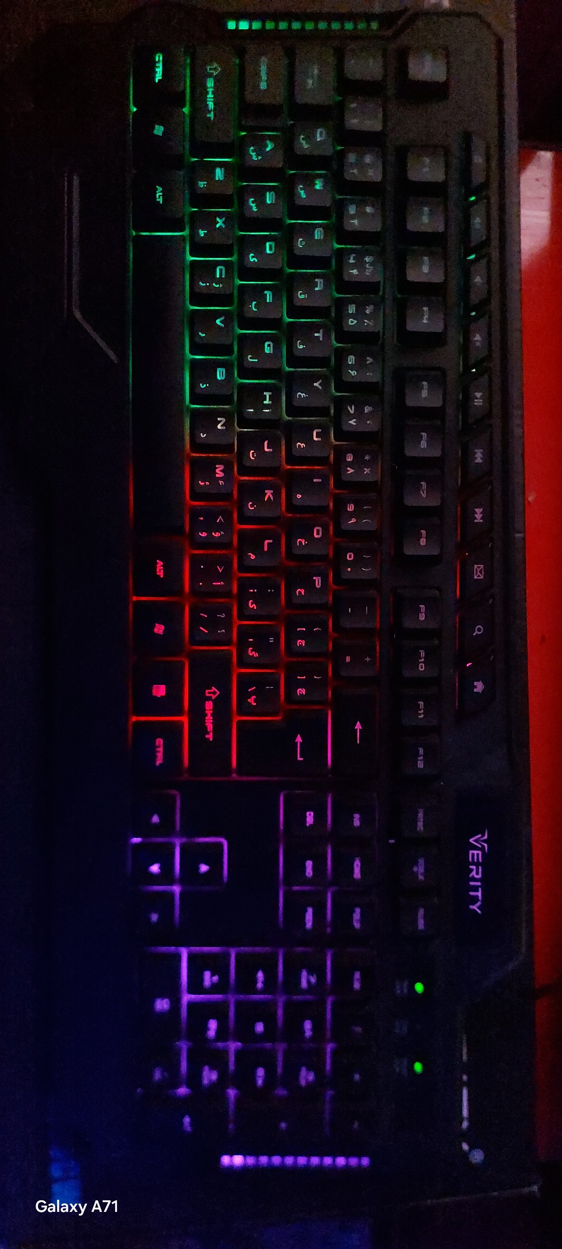 کیبورد وریتی VKB6121GCW