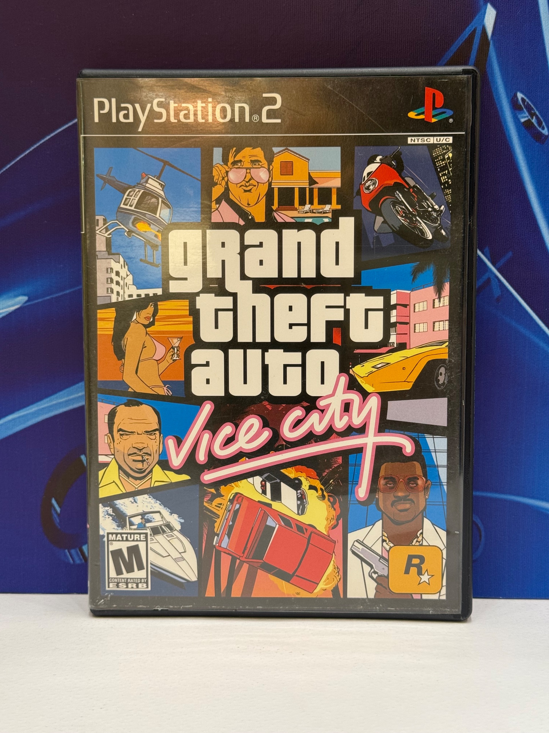 GTA Vice City ps2 اورجینال ریجن آمریکا