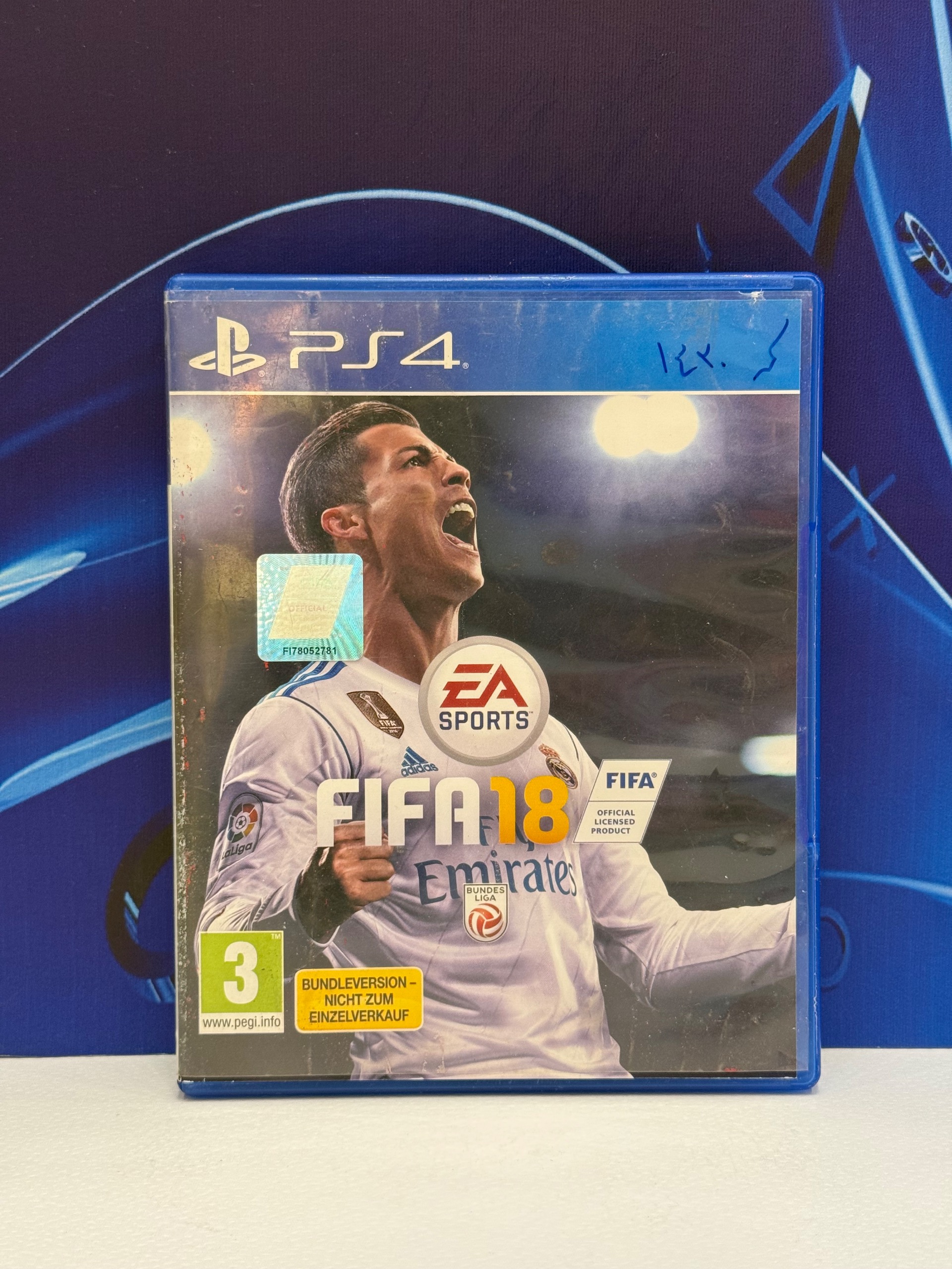 Fifa 18 ps4 در حد آک