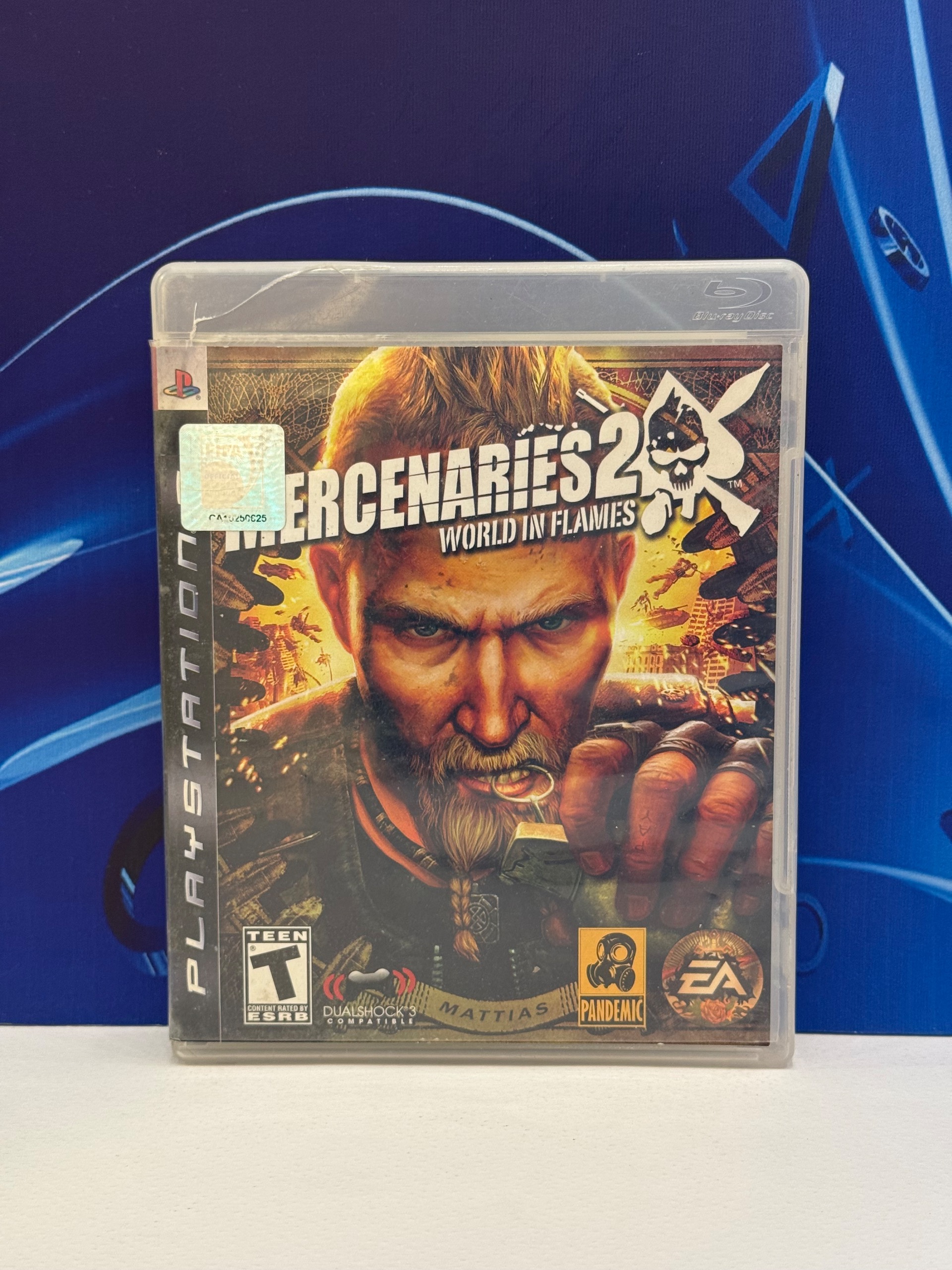 Mercenaries 2 ps3 ریجن آمریکا در حد آک