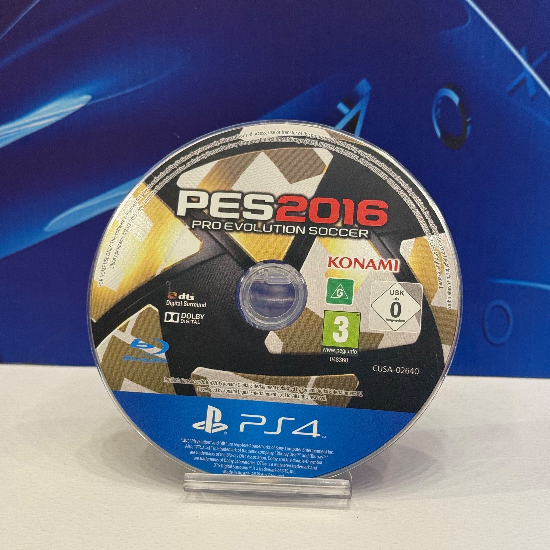 Pes 2016 ps4 فقط دیسک