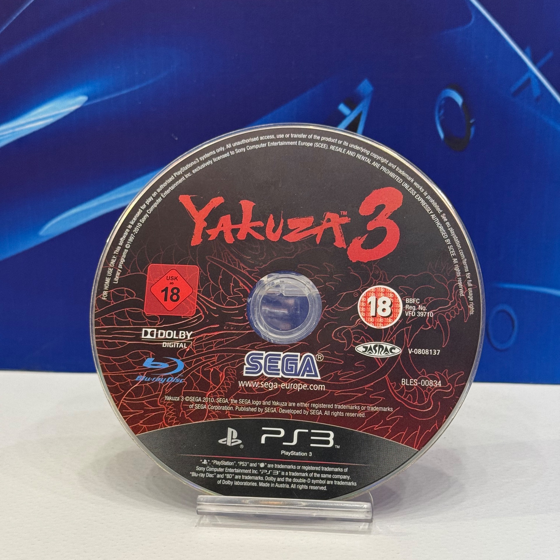 Yakuza 3 ps3 فقط دیسک