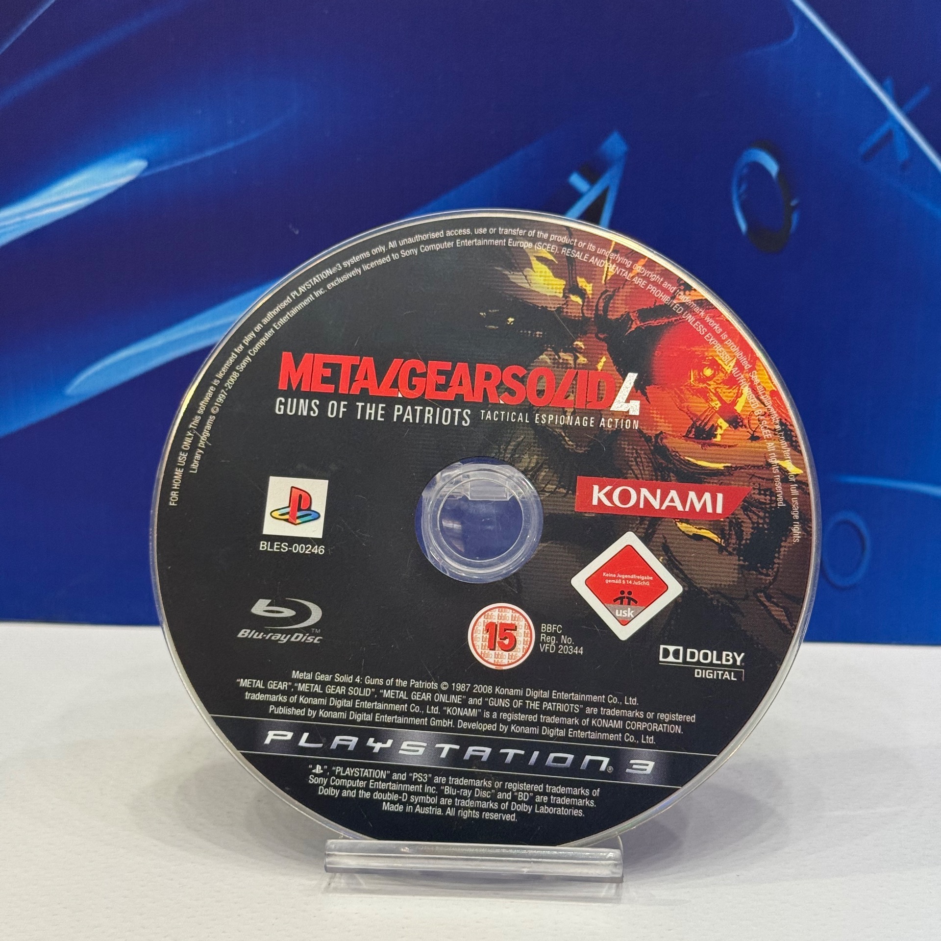 Metal gear solid 4 ps3 فقط دیسک