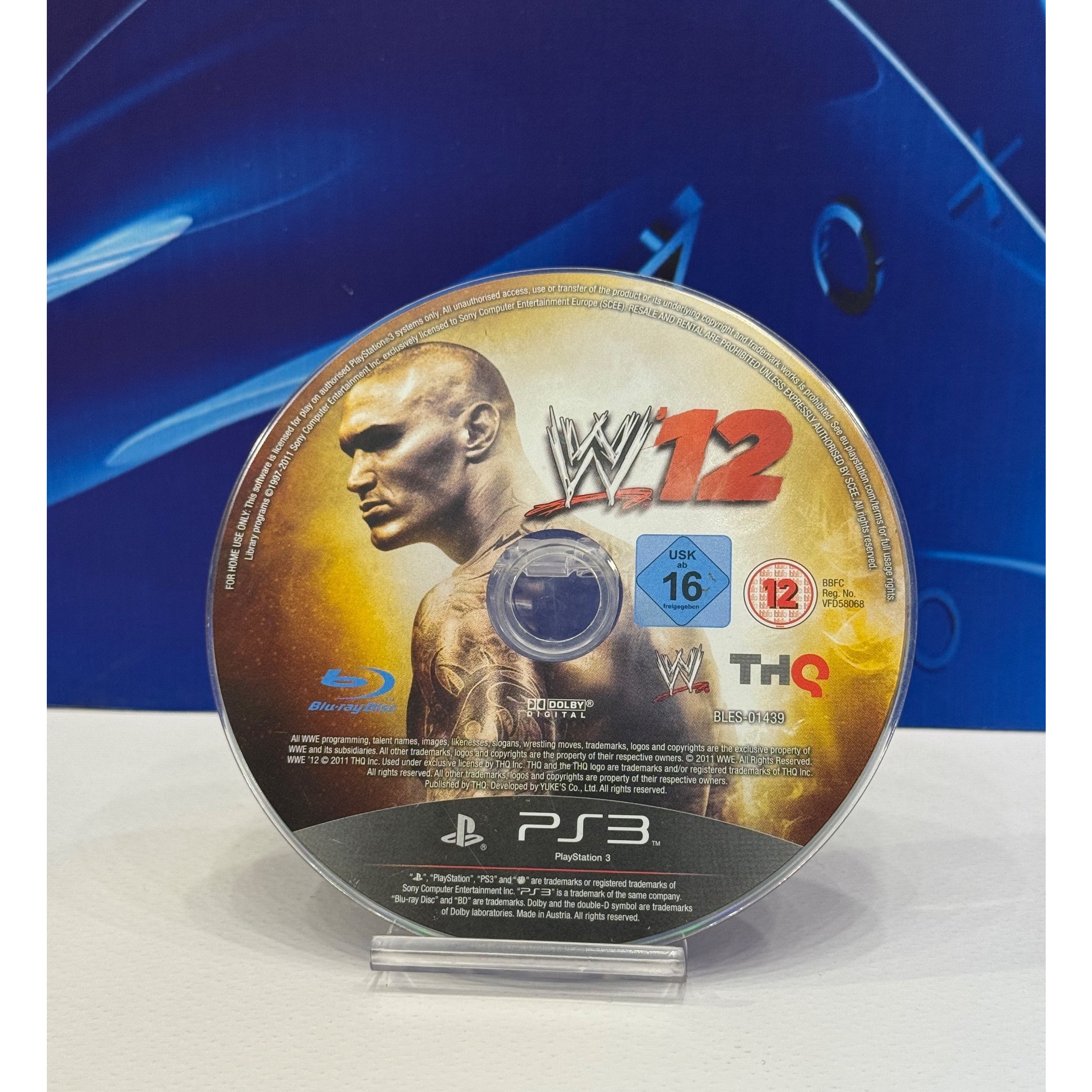 Wwe 12 ps3 فقط دیسک