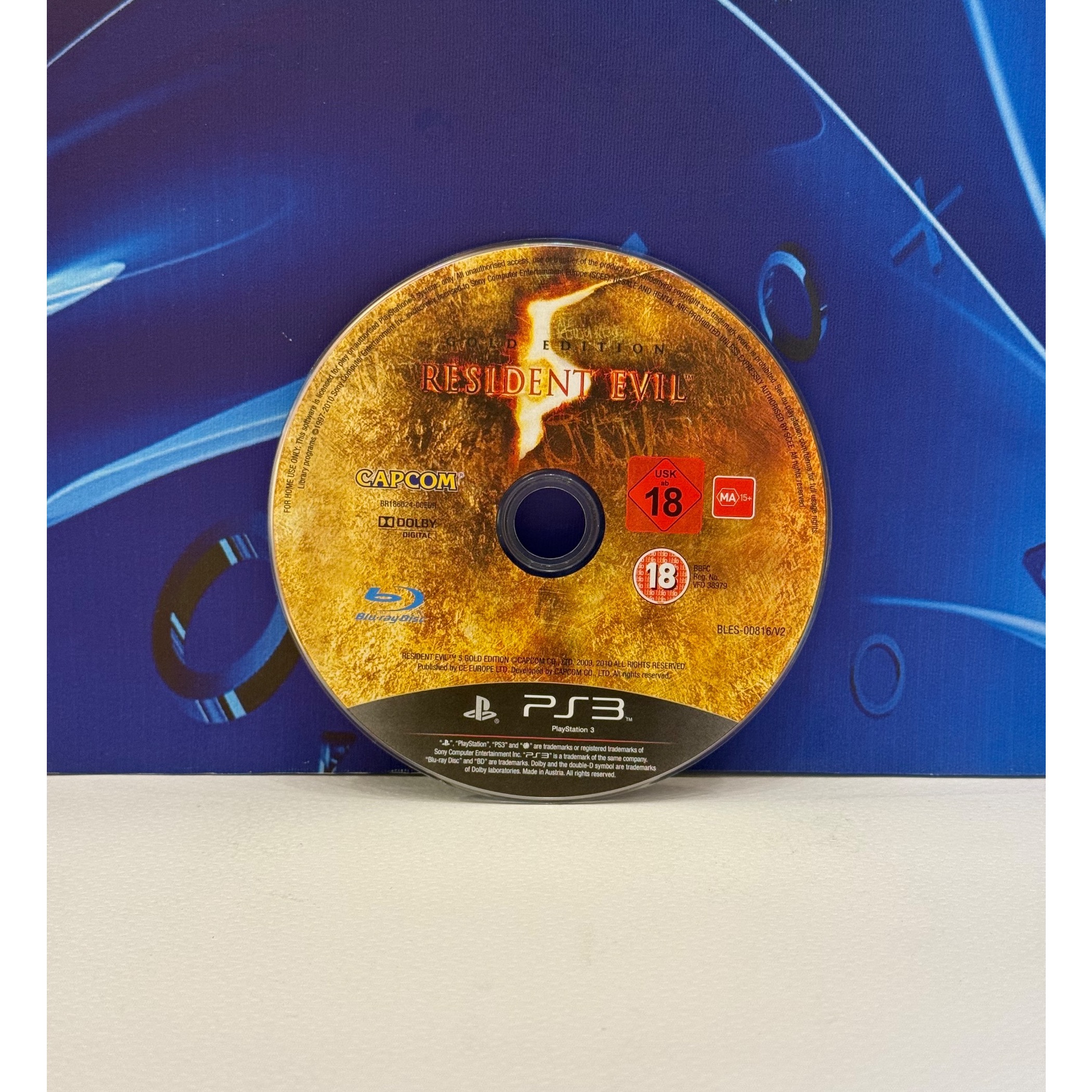 Resident evil 5 gold edition ps3 فقط دیسک