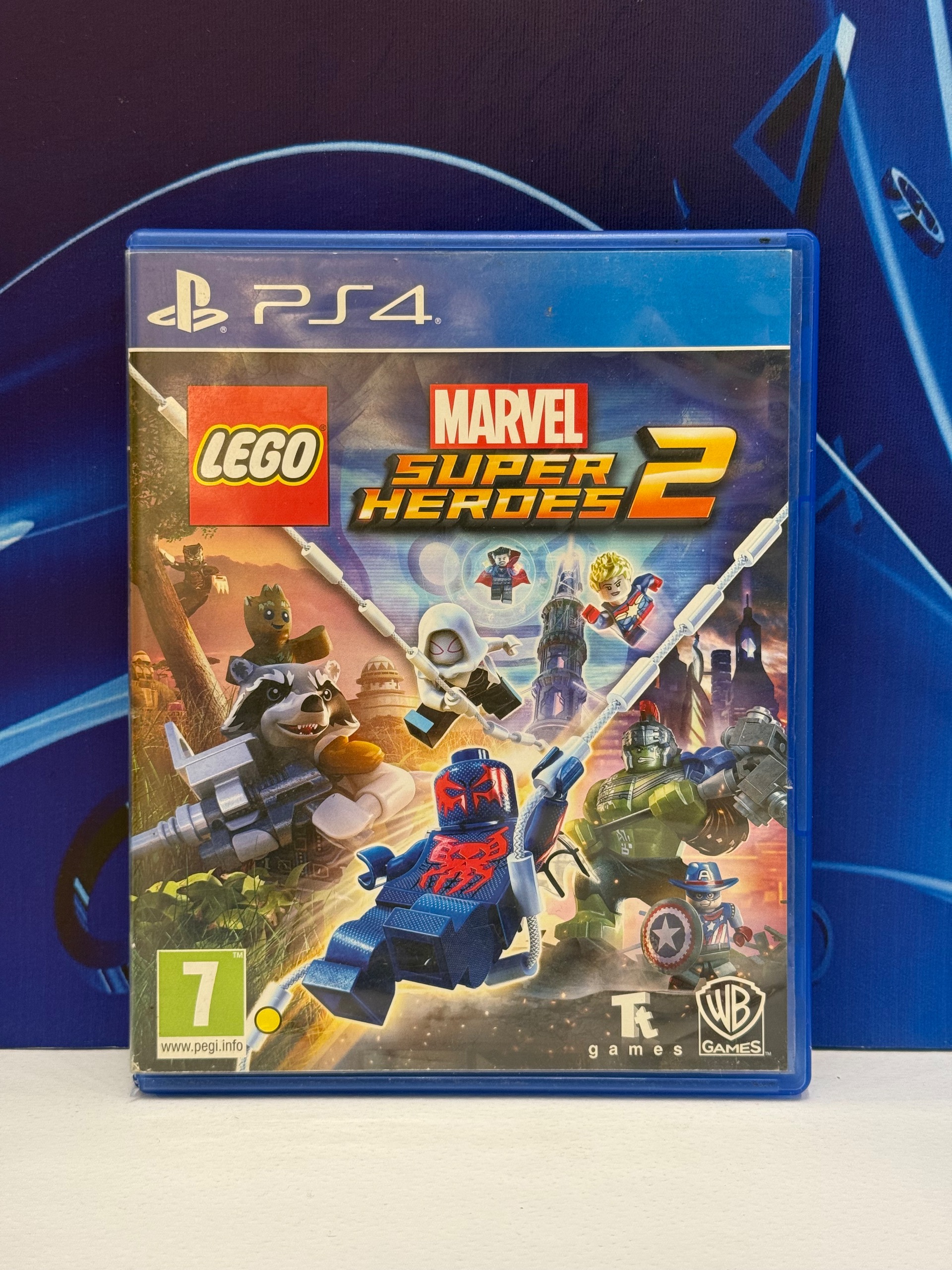 Lego marvel super heroes 2 ps4 در حد آک