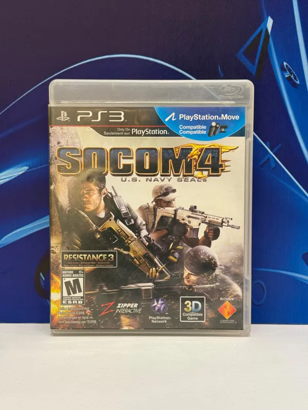 Socom 4 ps3 ریجن آمریکا در حد آک