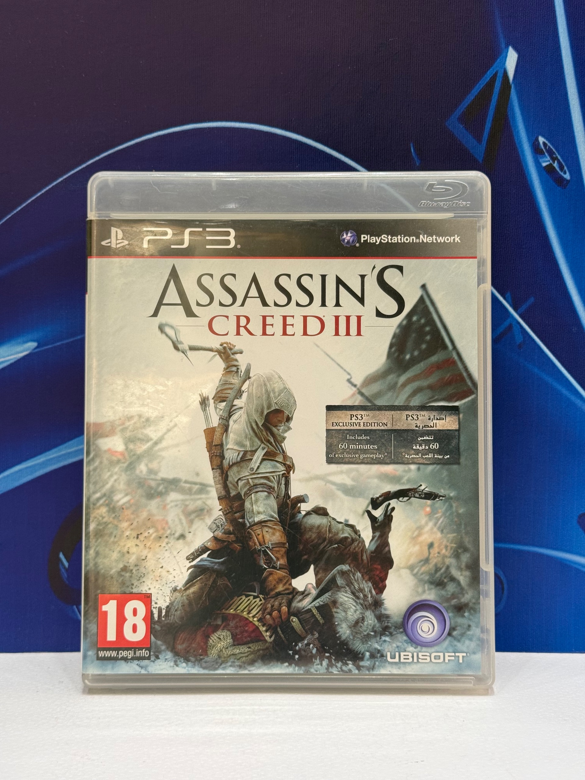 Assassins Creed 3 ps3 در حد آک