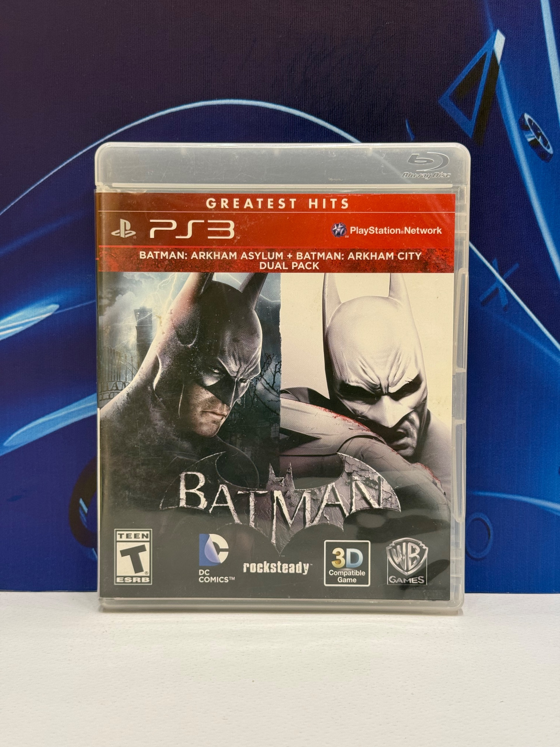 Batman DUAL PACK ps3 ریجن آمریکا در حد آک