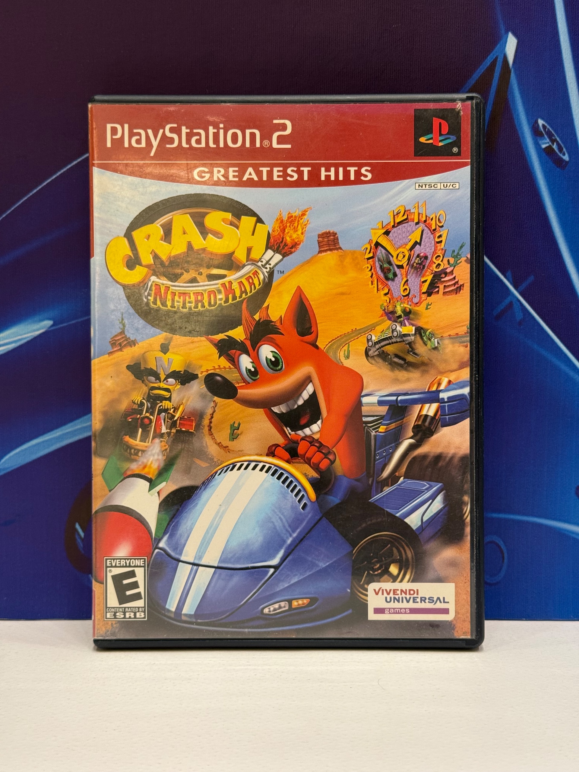 Crash nitro kart ps2 اورجینال ریجن آمریکا در حد