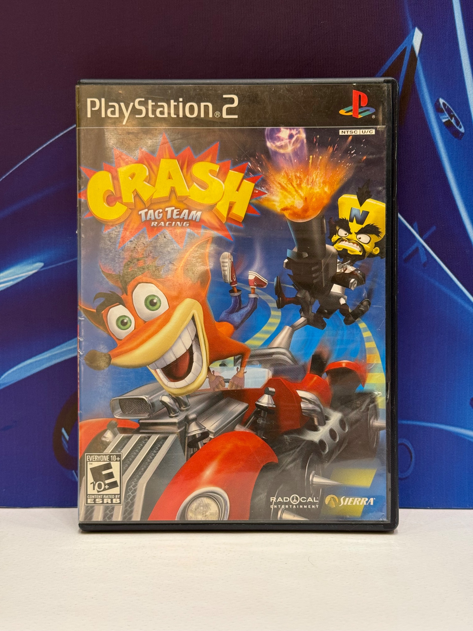 Crash tag team racing ps2 اورجینال ریجن آمریکا