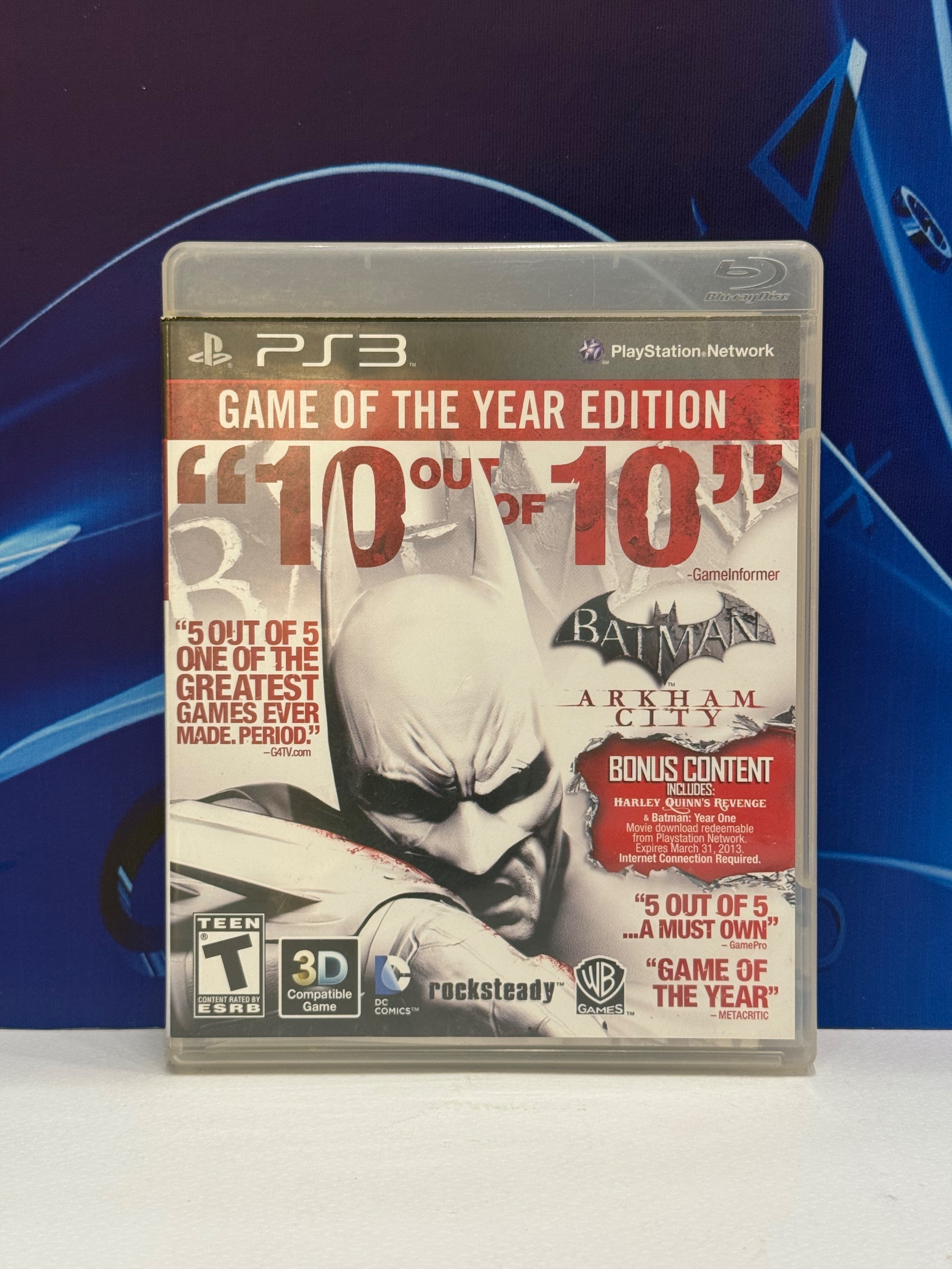Batman arkham city GOTY ps3 ریجن آمریکا در حد