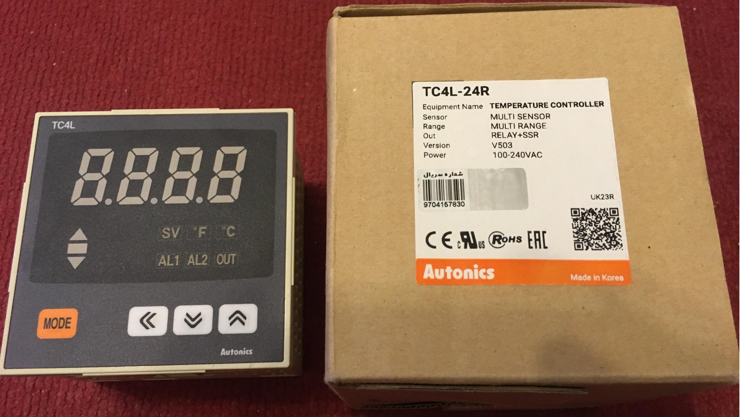 کنترلر دما آتونیکس Autonics TC4L-24R