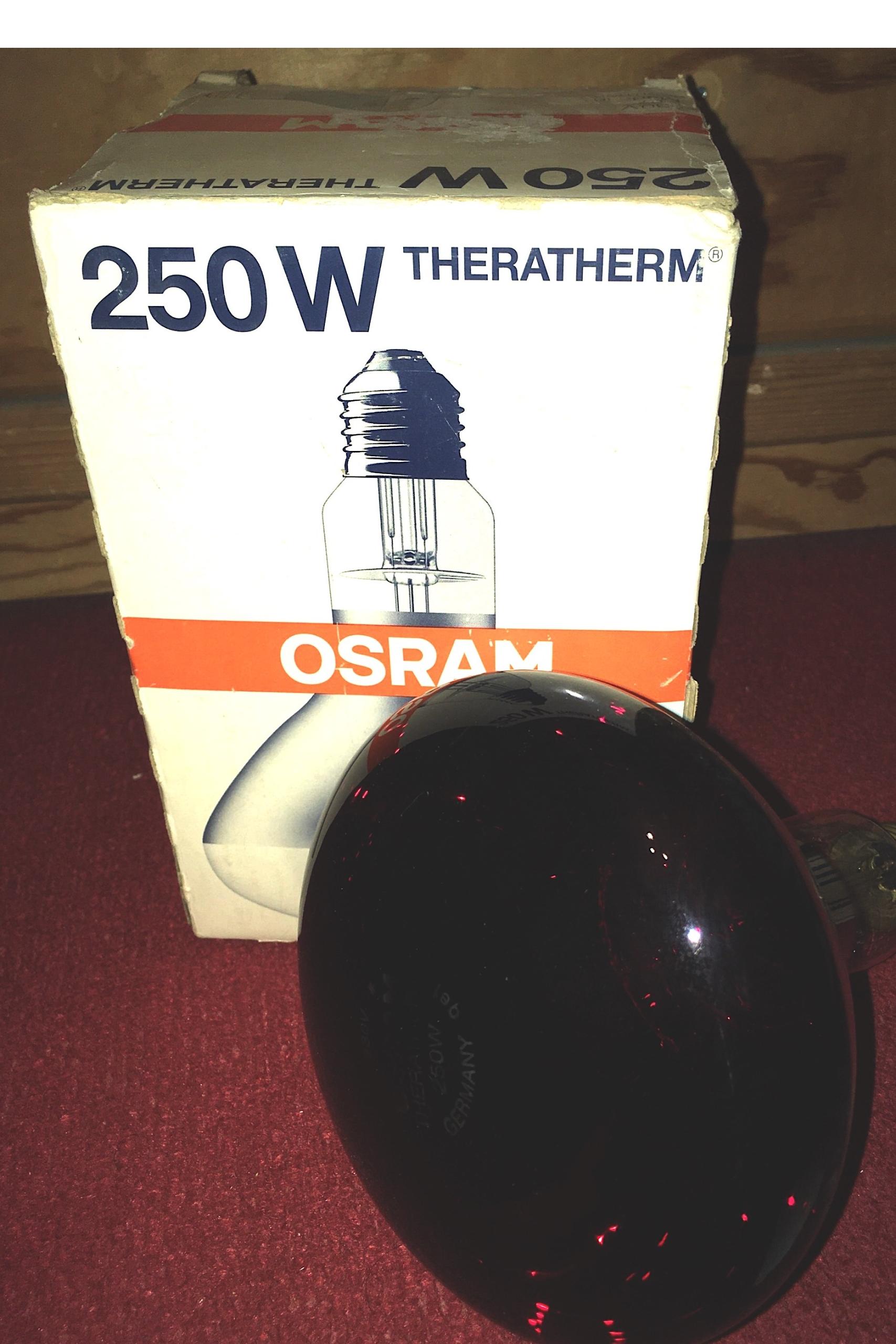 لامپ مادون قرمز 250 وات THERATHERM OSRAM