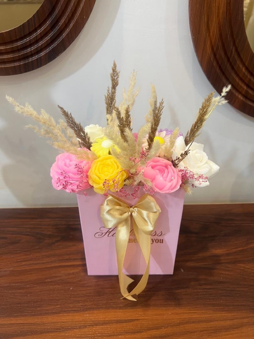 باکس گل شمعی