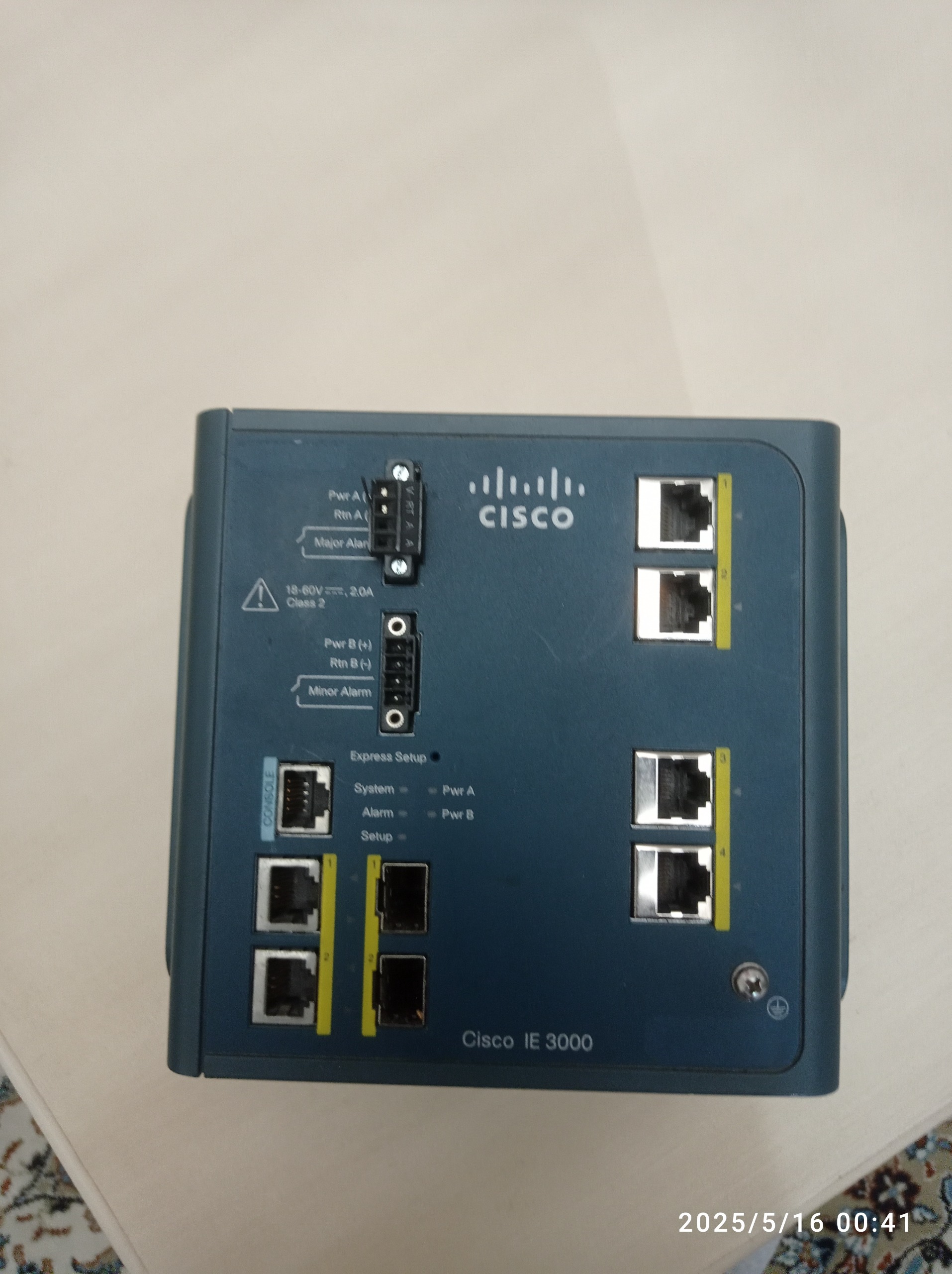 سوئیچ صنعتی سیسکو IE-3000-4TC-E