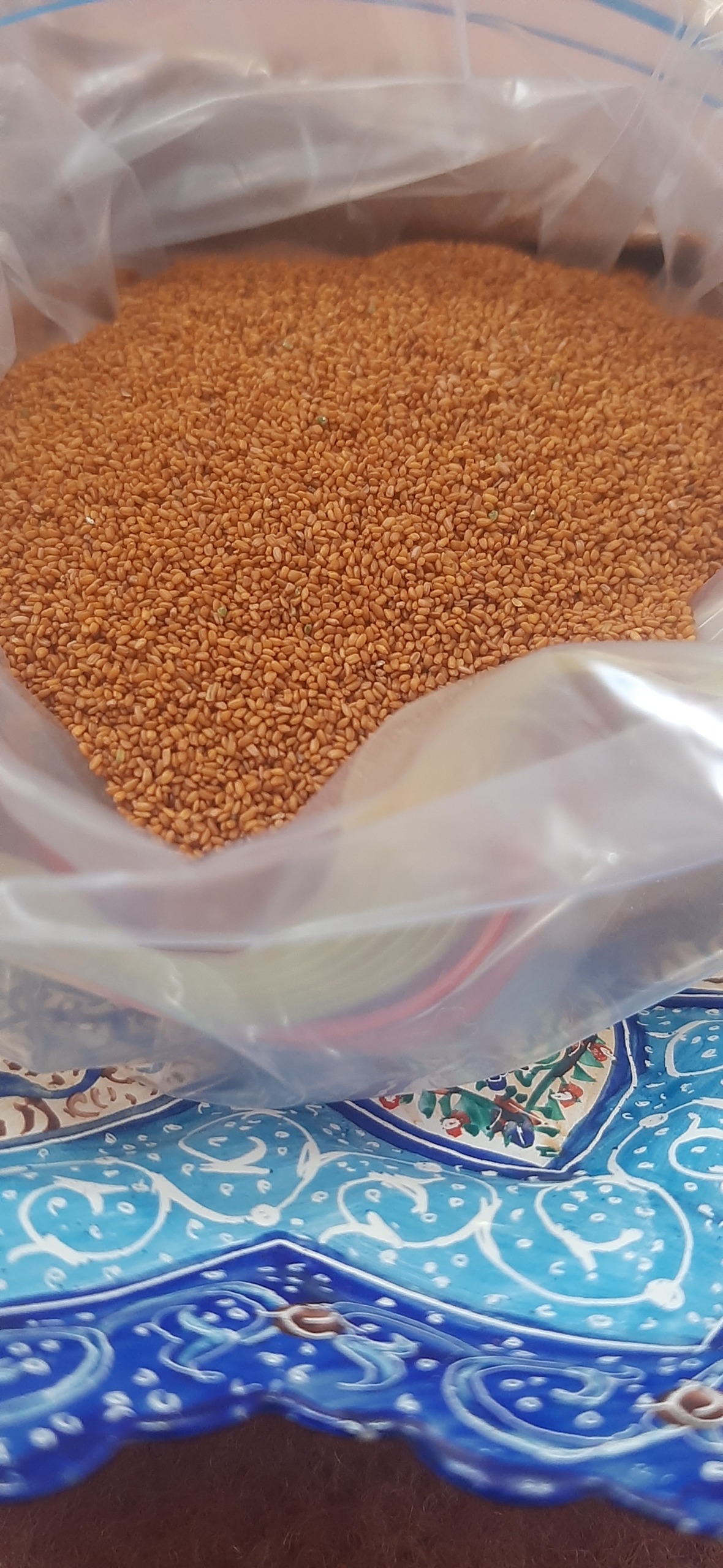 خاکشیر ریزوتمیز پاکیزه