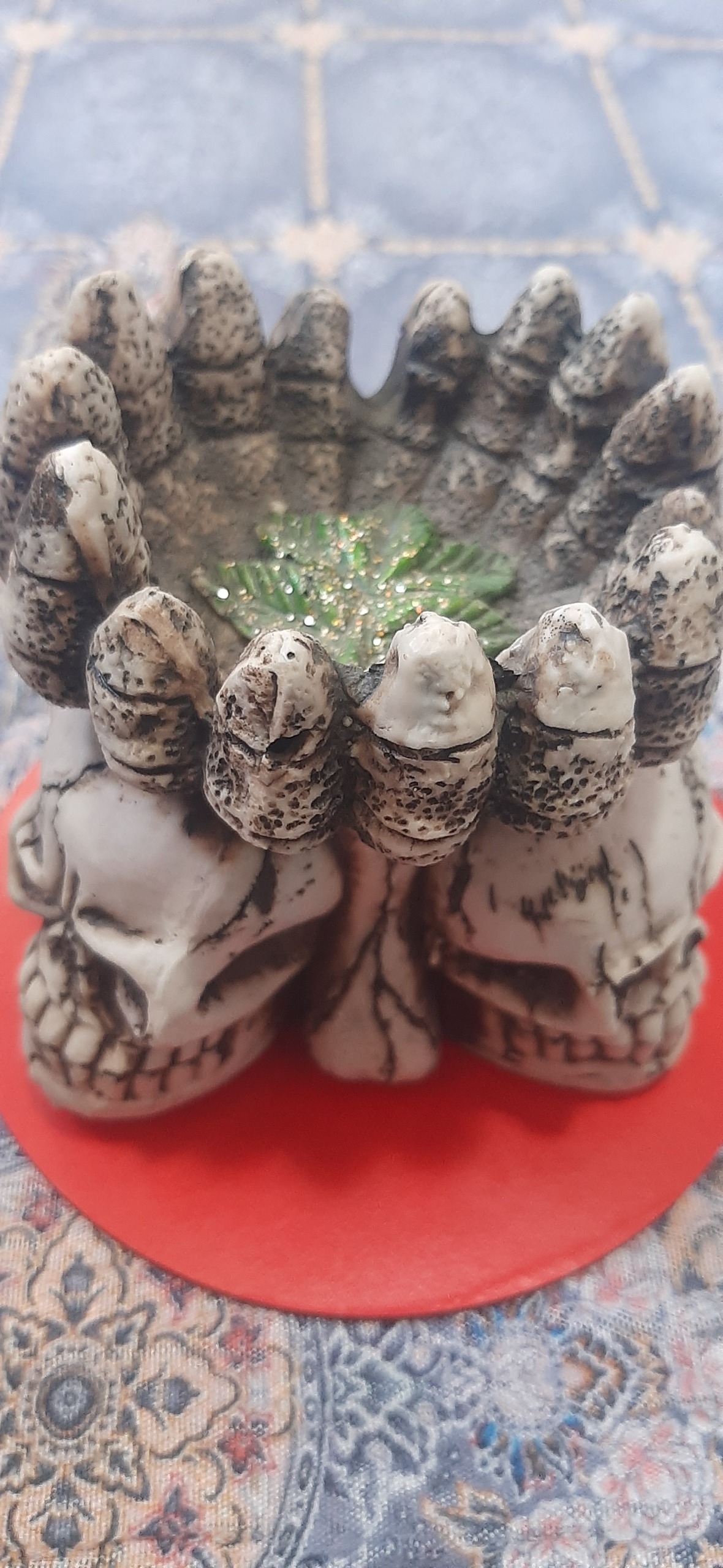 زیر سیگاری پنجبرگ سه کله اسکلت