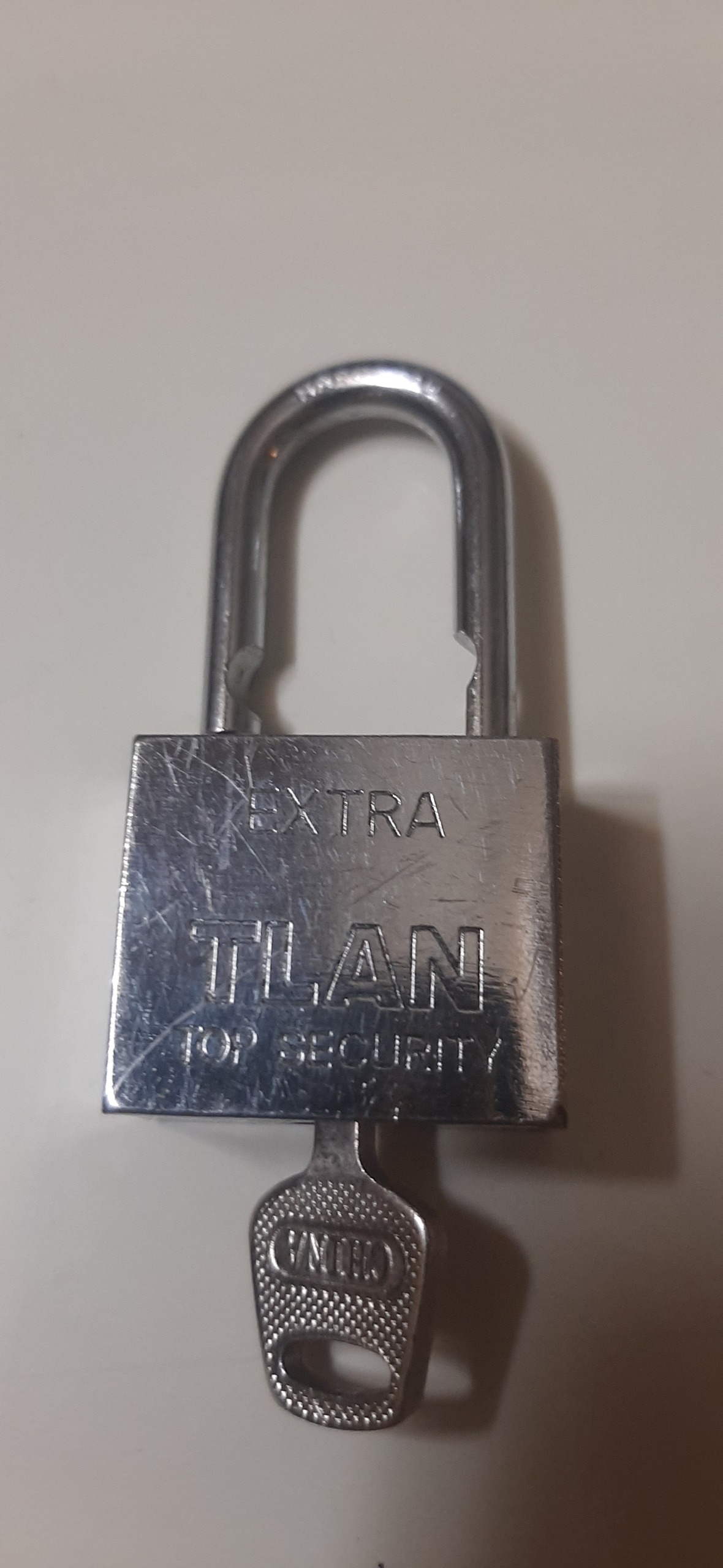 قفل و کلید آویز استیل