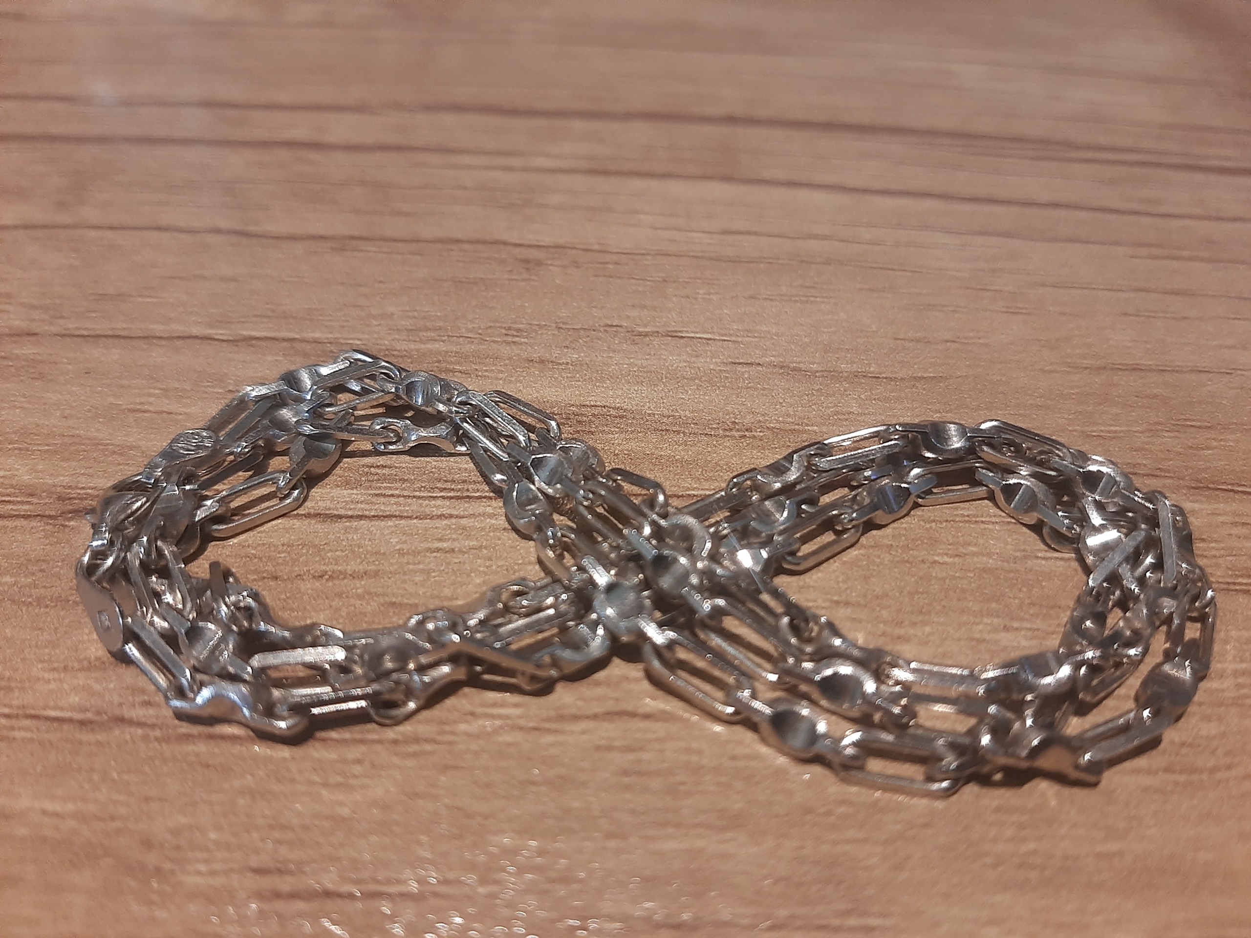 گردنبند استیل 60 سانتی