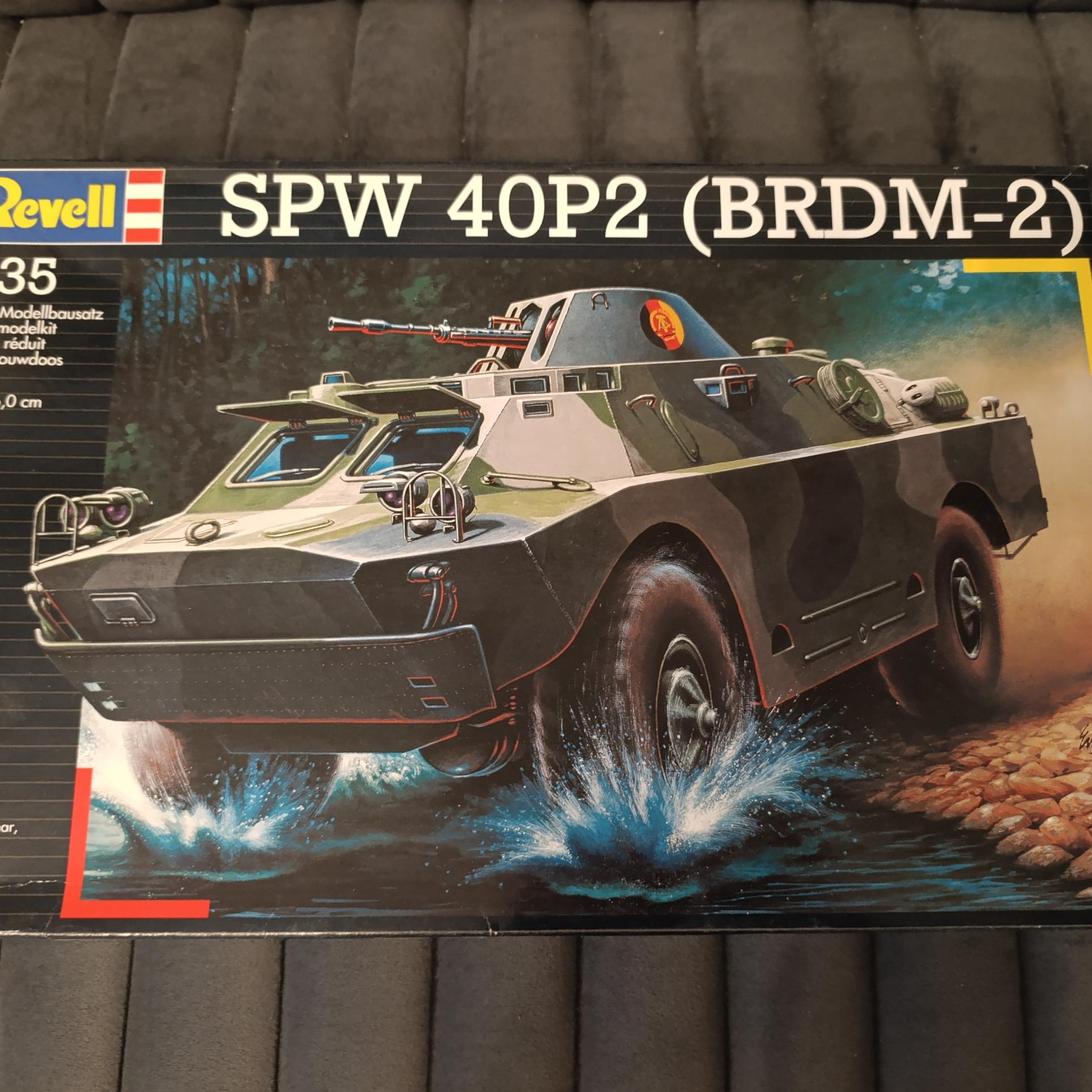 خودرو زرهی BRDM - 2 برند Revell 1/35