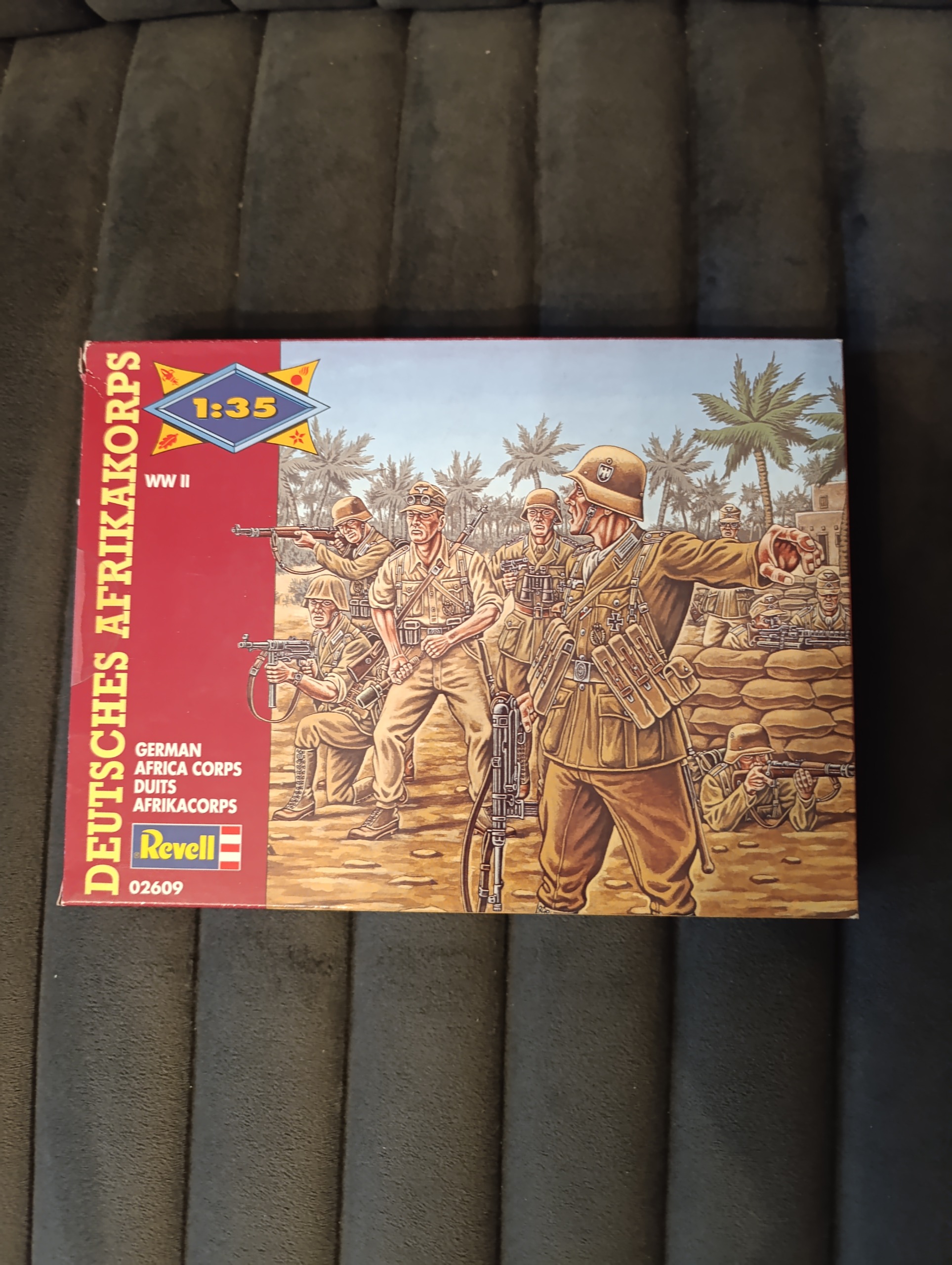 سربازان واحد سپاه آفریقا آلمان نازی 1/35