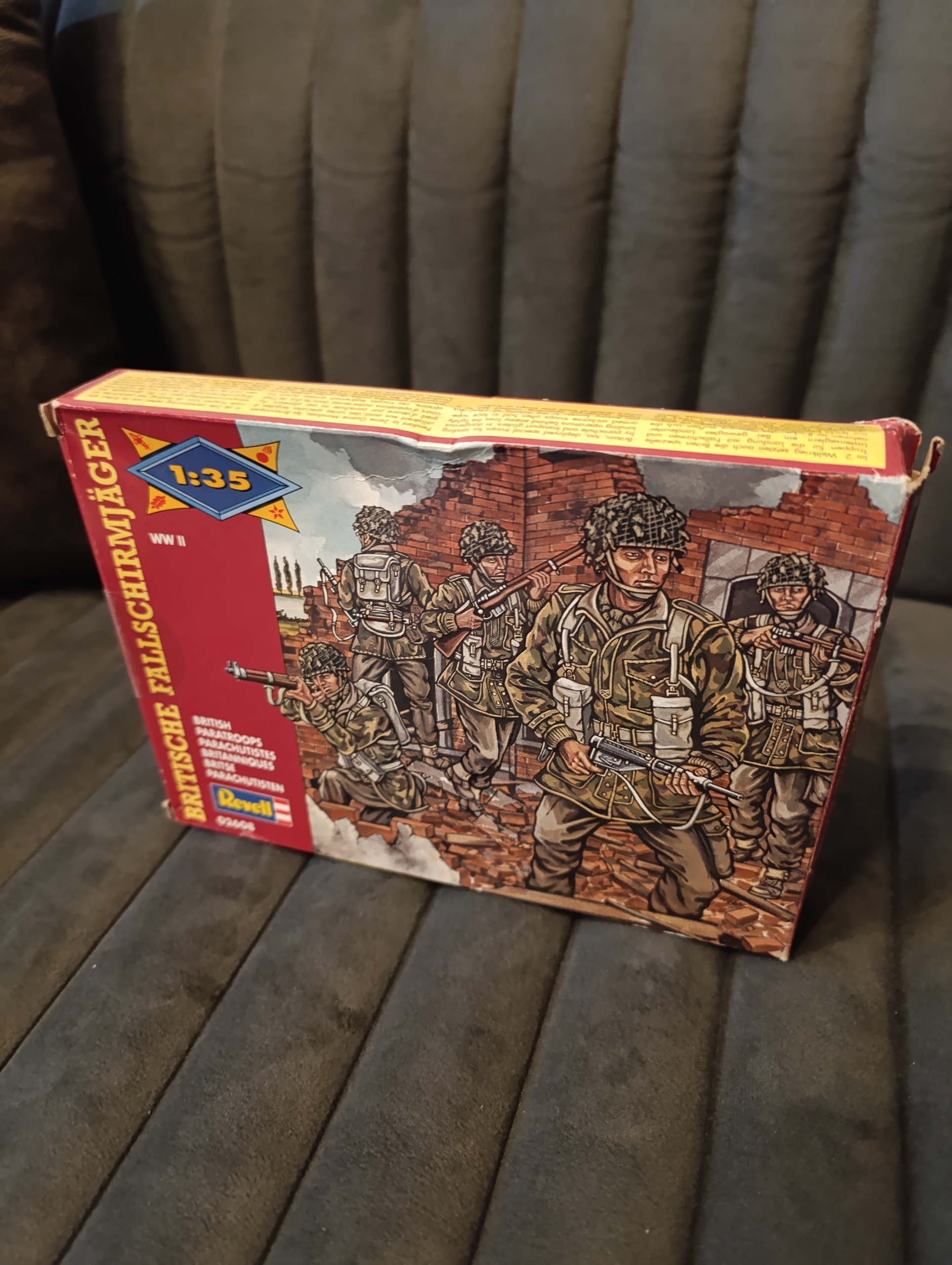 سربازان چترباز بریتانیا 1/35