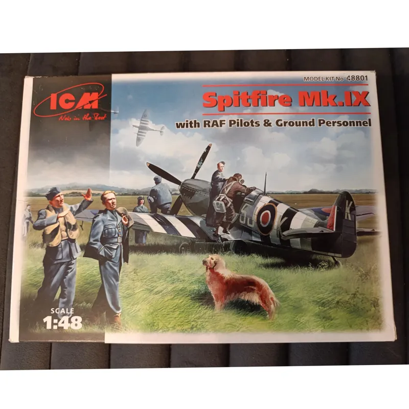جنگنده اسپیت فایر مارک 9 برند ICM مقیاس 1/48