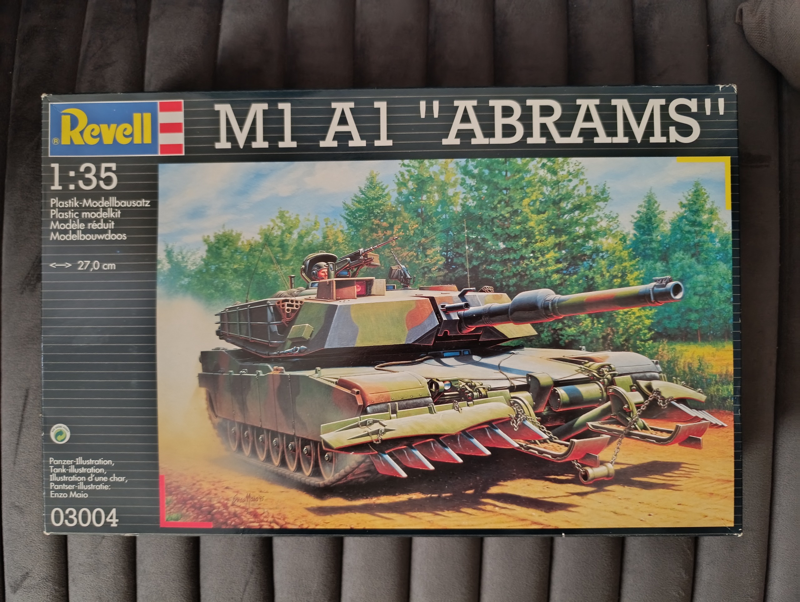تانک M - 1 Abrams برند Revell مقیاس 1/35