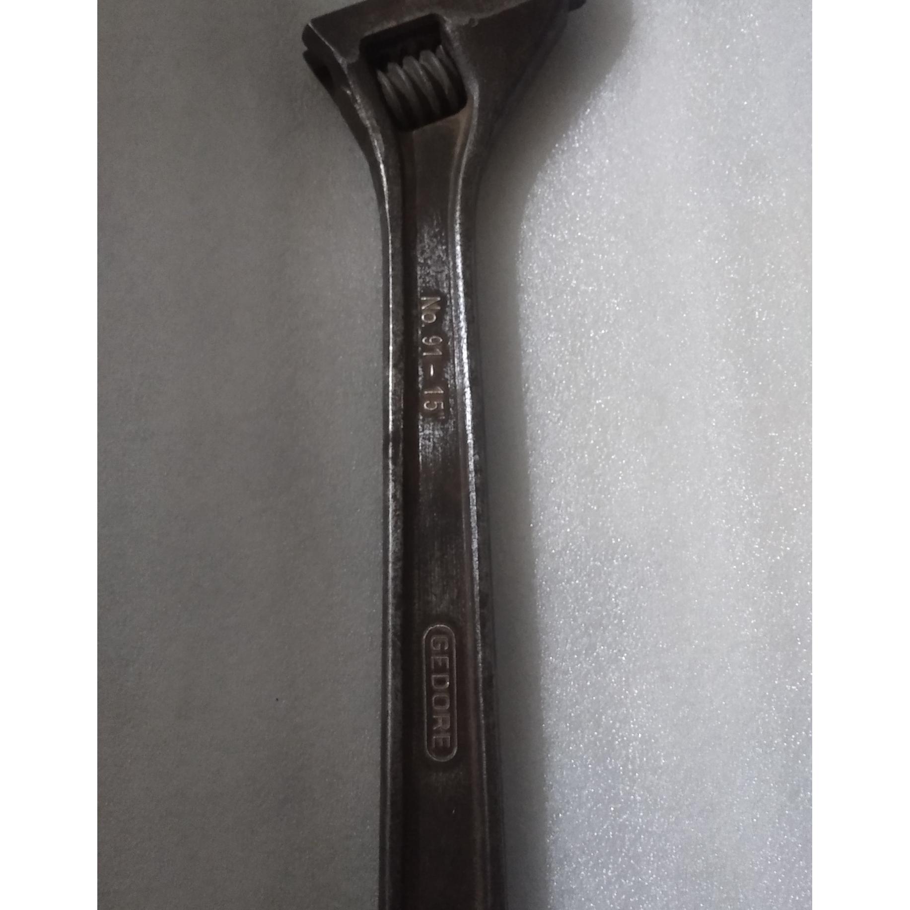 آچار فرانسه 15 اینچ آلمانی گدور