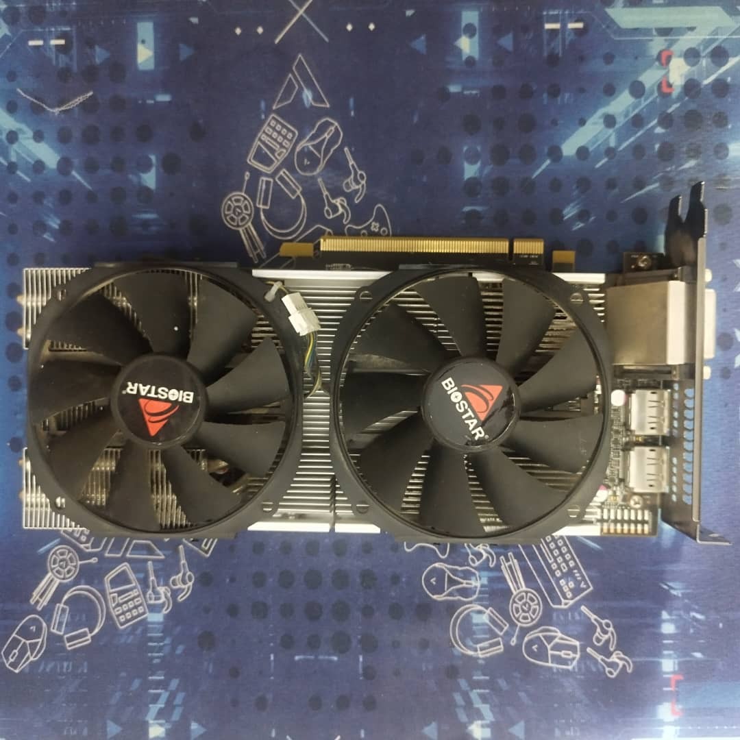 کارت گرافیک Biostar RX580 4g در حد نو