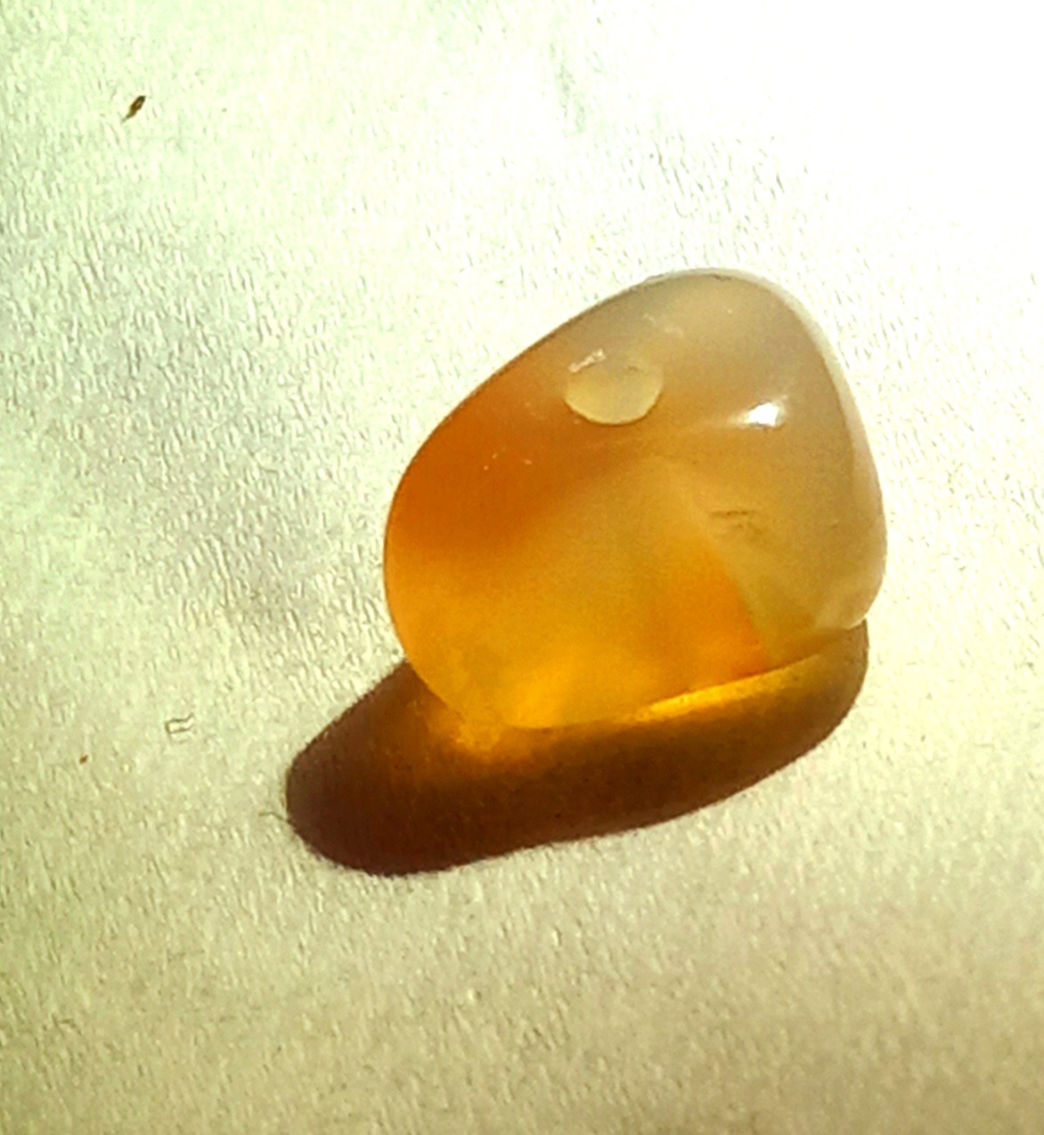 مهره سنگ عقی کهنه وقدیمی فوقالعاده