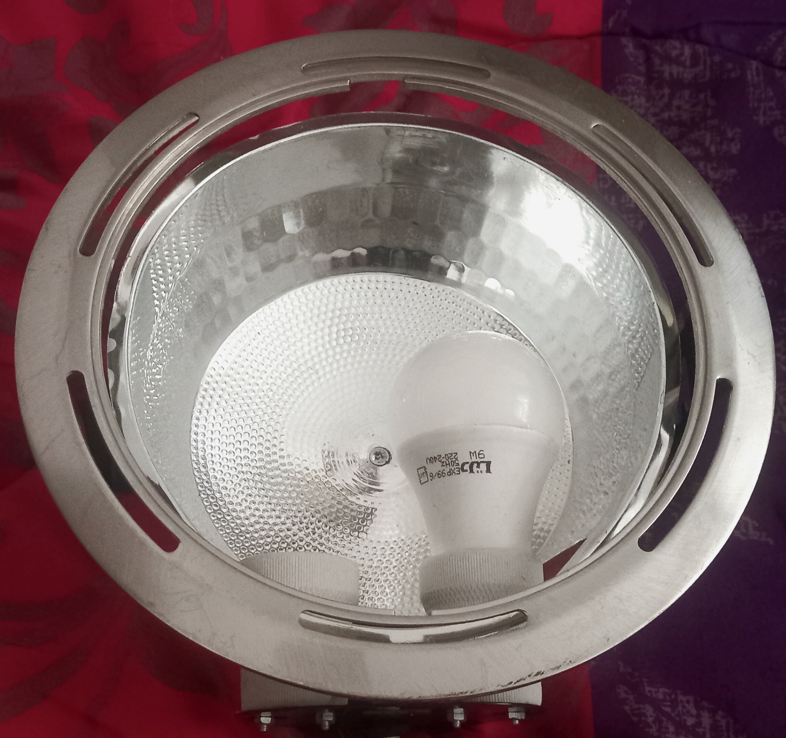 3عدد پرژکتور تمام استیل دوسرپیچ