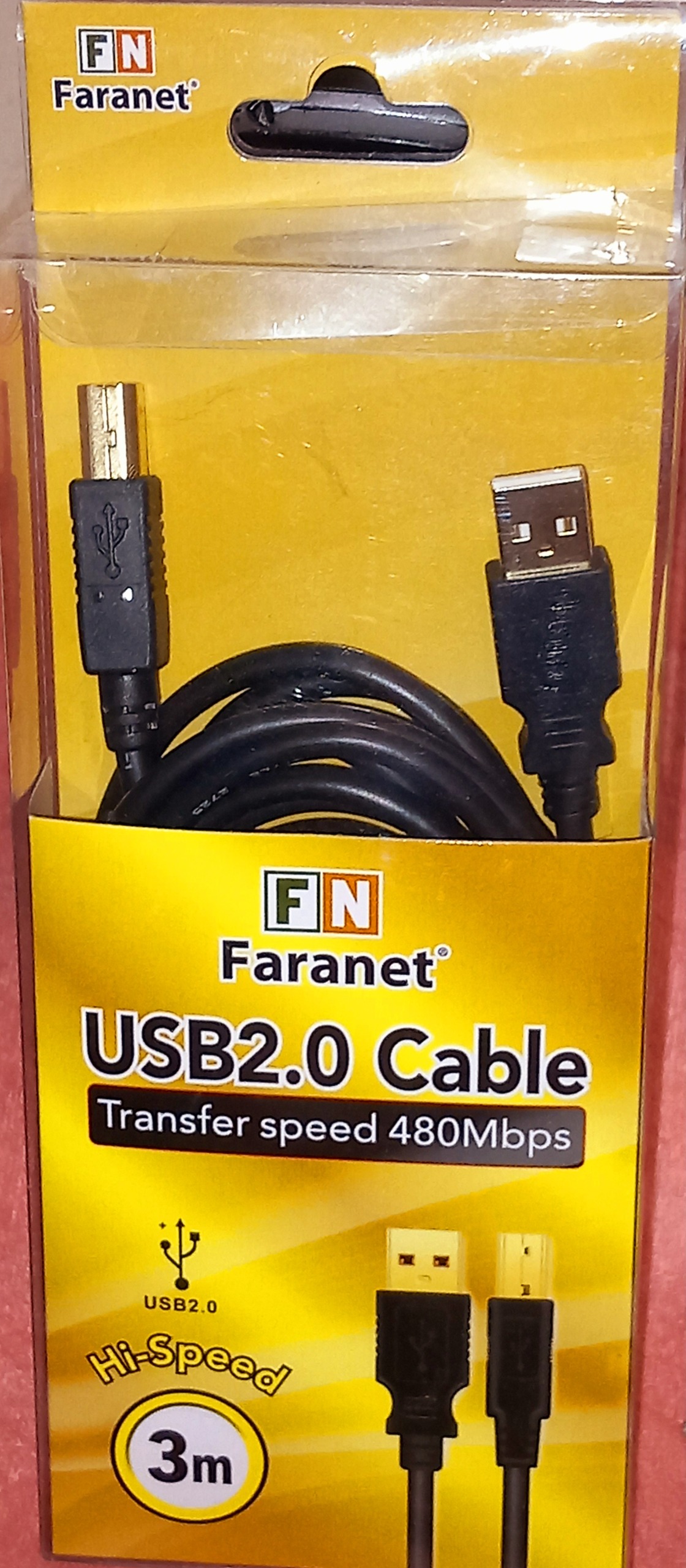 کابل پرینتر3متری فرا نِت ضخیم