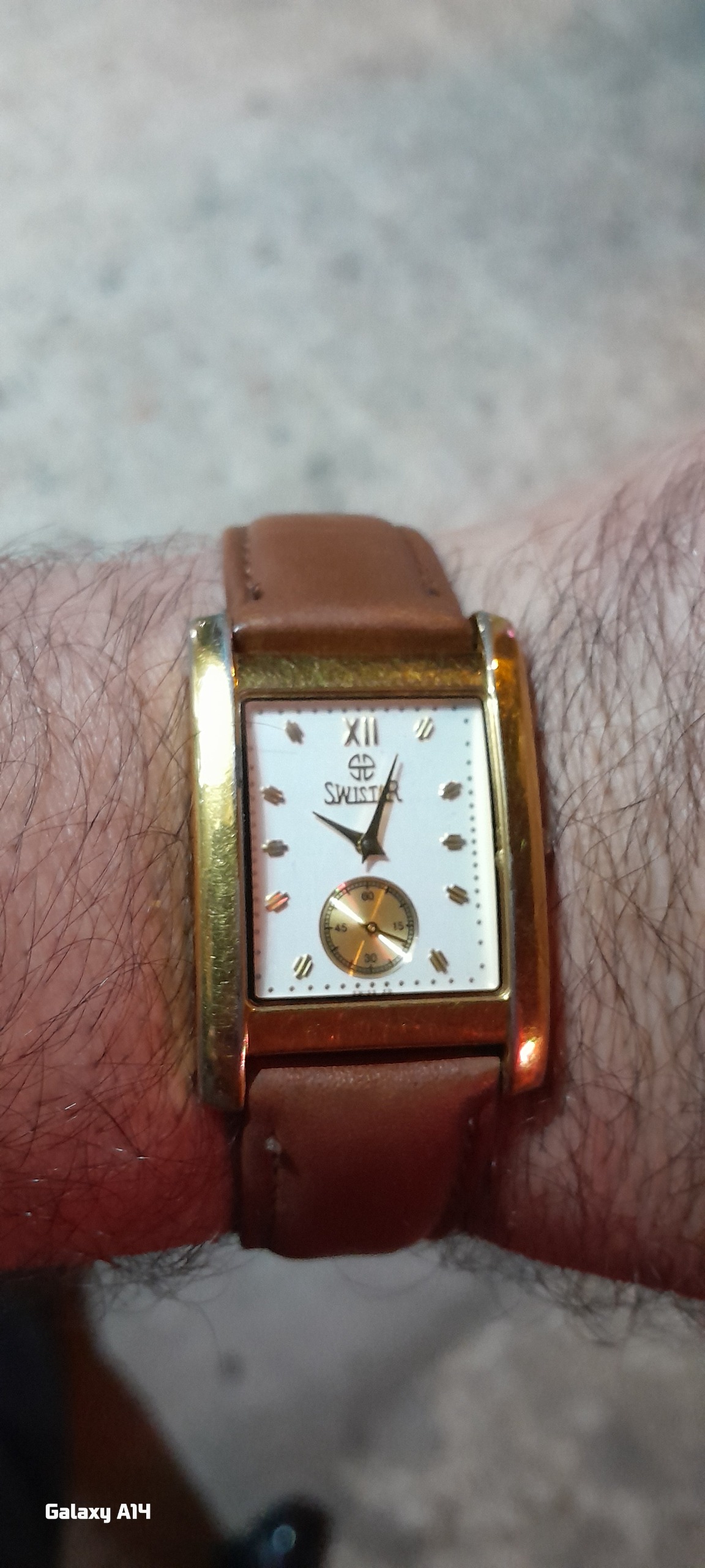 ساعت طلای swistar 23k