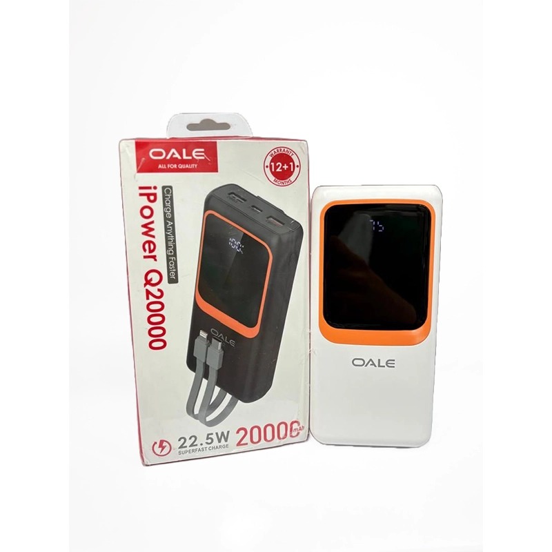 پاوربانک مدل OALE Q20000 ظرفیت 20000