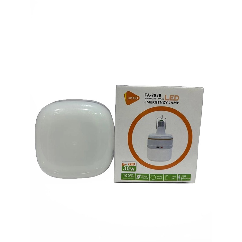چراغ اضطراری شارژی OKGO مدل FA7936 قدرت 30 وات